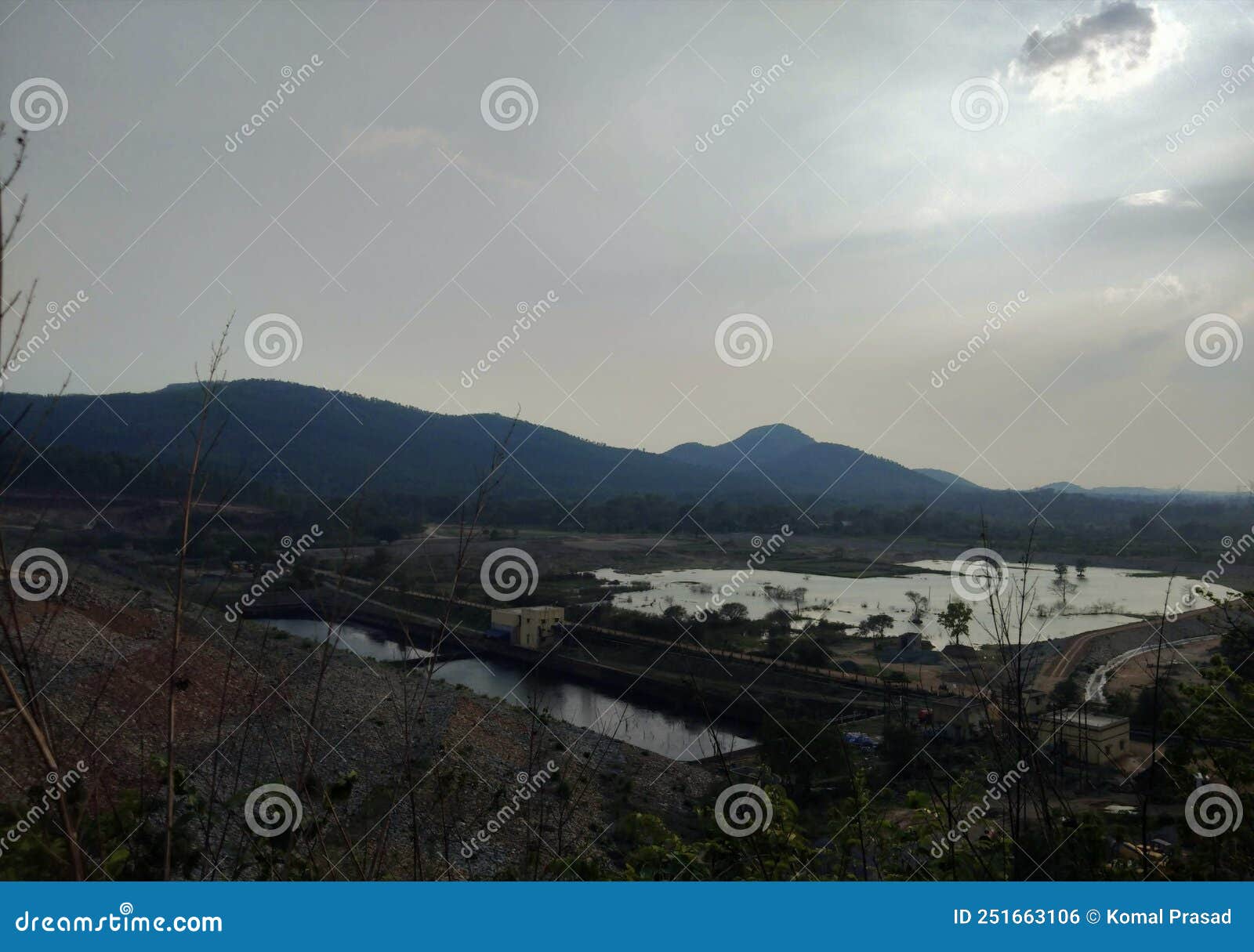 Dam in Jamshedpur Jharkhand India Stock Photo Image of soil, geology