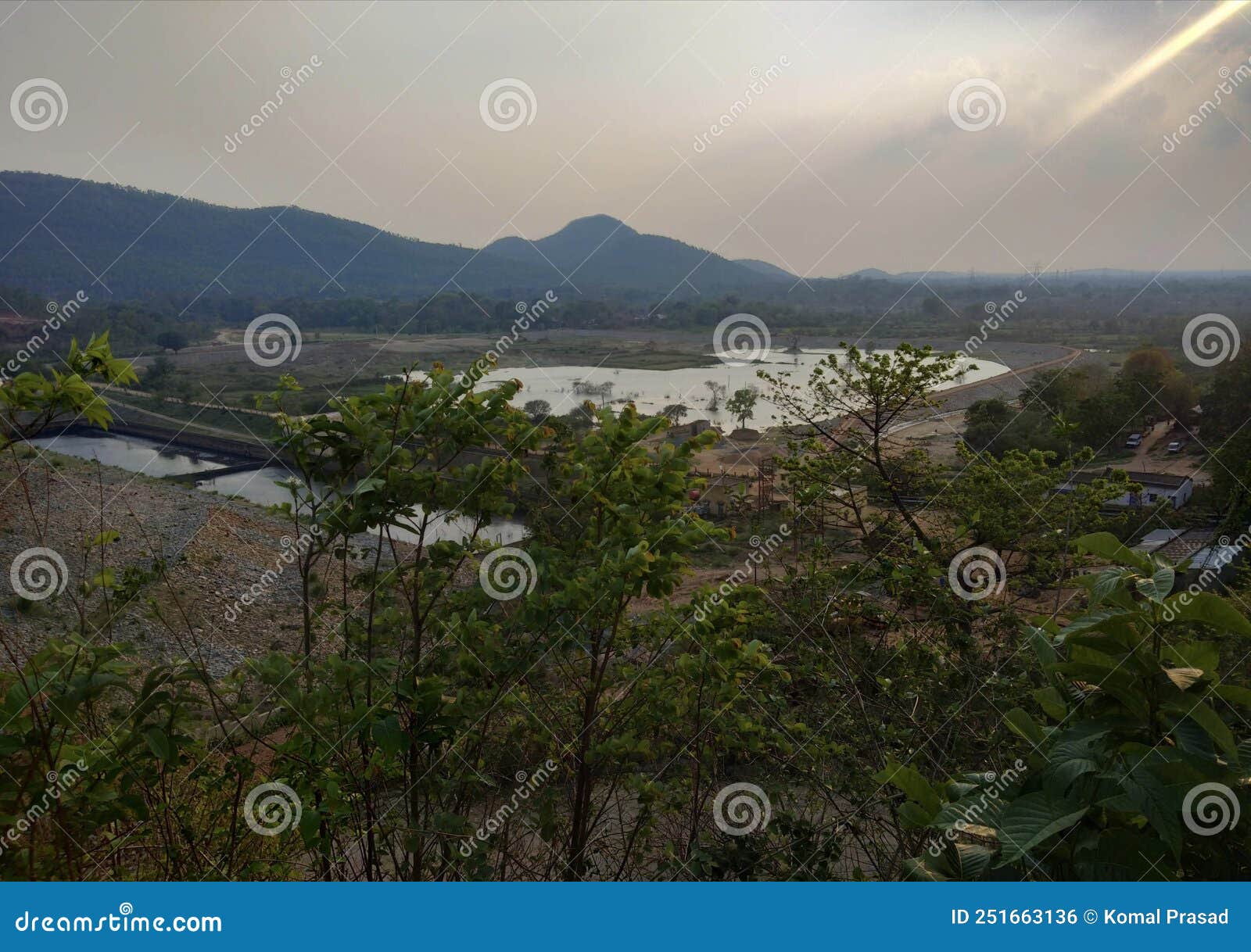 Dam in Jamshedpur Jharkhand India Stock Photo Image of plateau