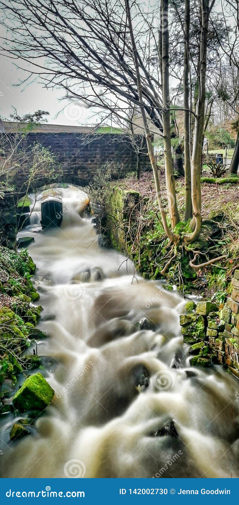 https://thumbs.dreamstime.com/z/dam-stanley-pool-bagnall-staffordshire-overflowing-fed-stream-flows-over-142002730.jpg