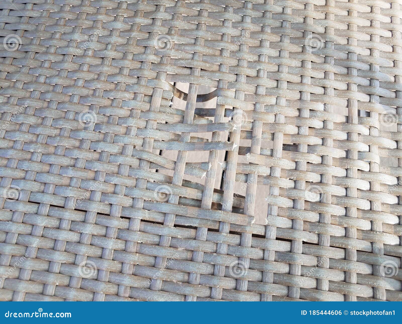 Damaged or Broken or Worn Brown Wicker Surface Stock Photo Image of