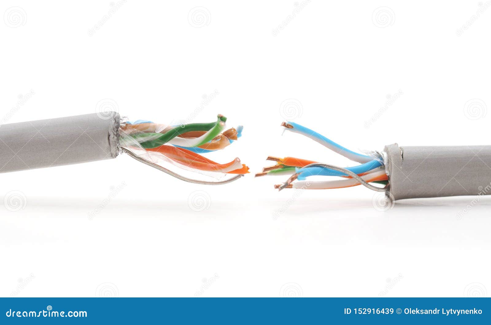 Damaged wires stock image. Image of cable, accident 152916439
