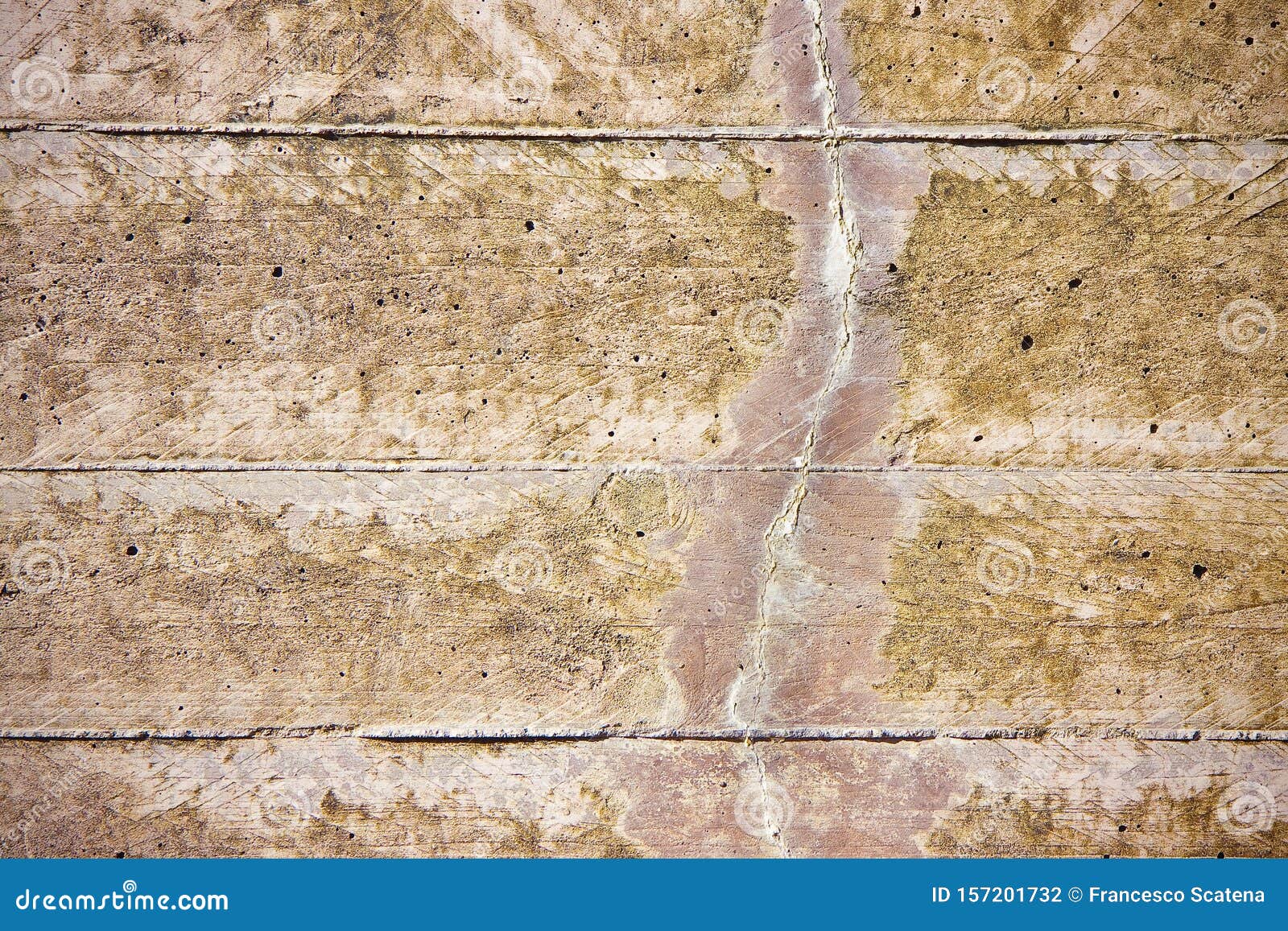 Damaged Reinforced Concrete Wall with Cracks Stock Photo Image of