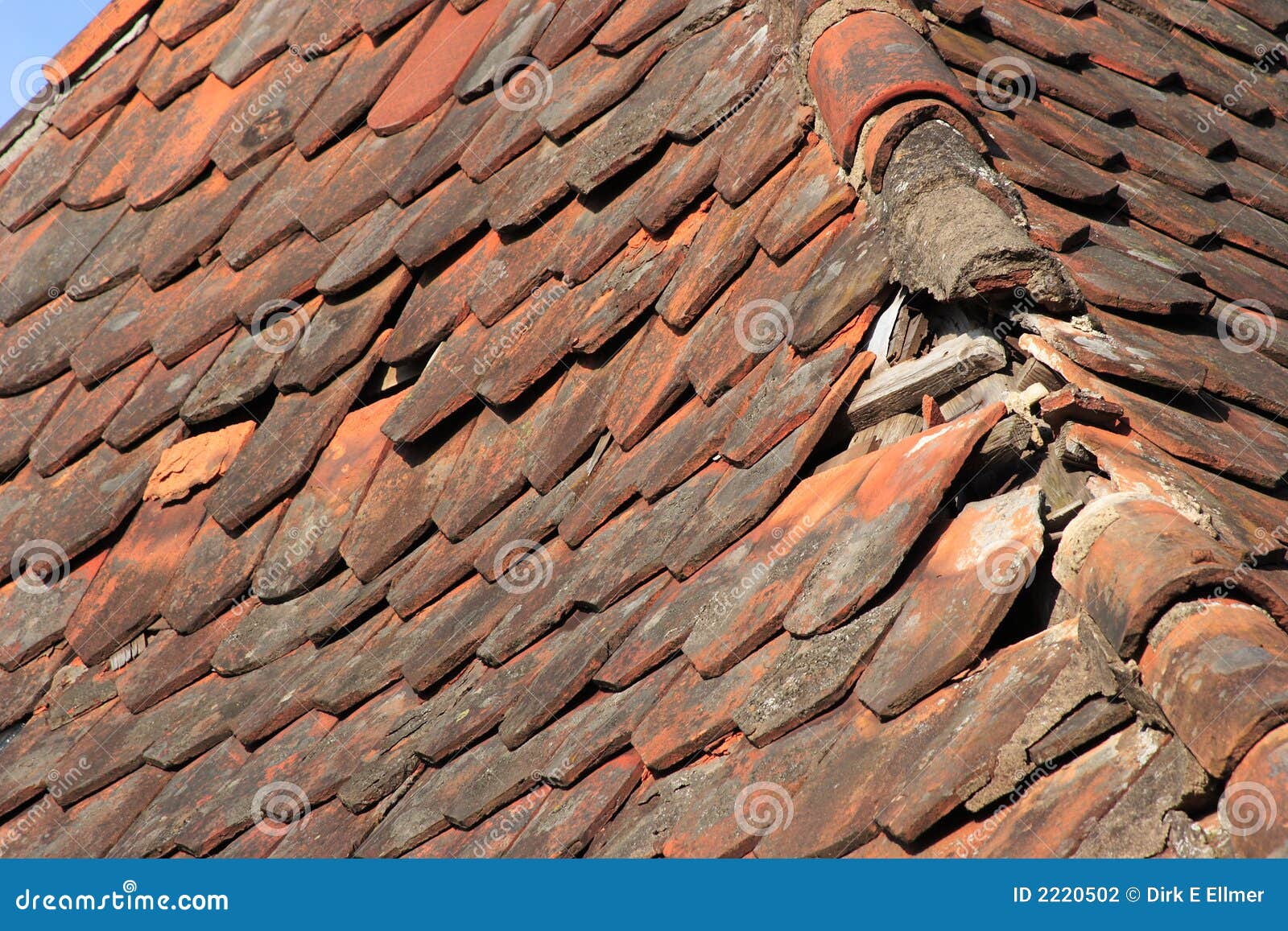 damaged roof