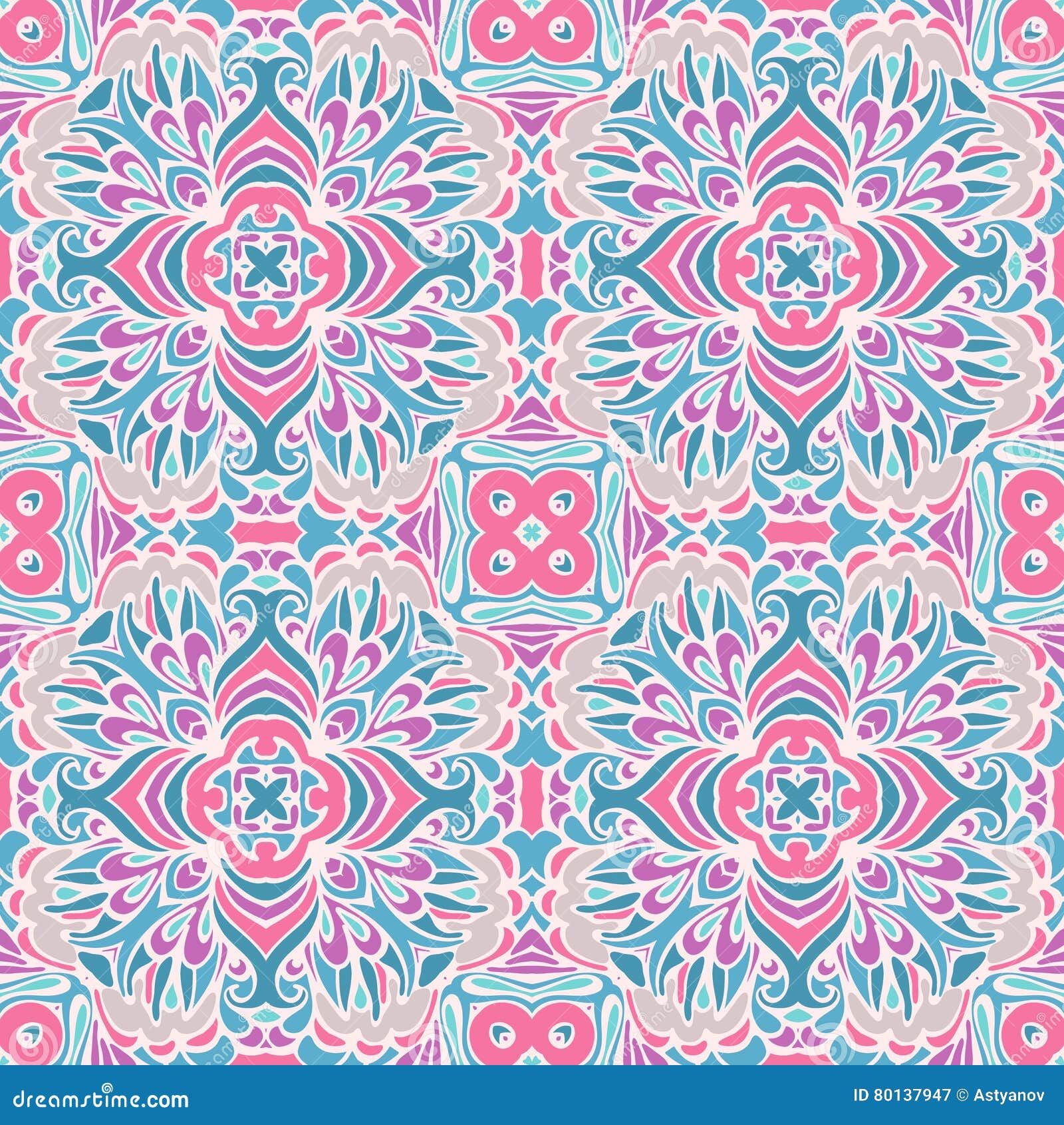 Damask Vector Festive Gift Wrap Pattern Stock Vector Illustration of