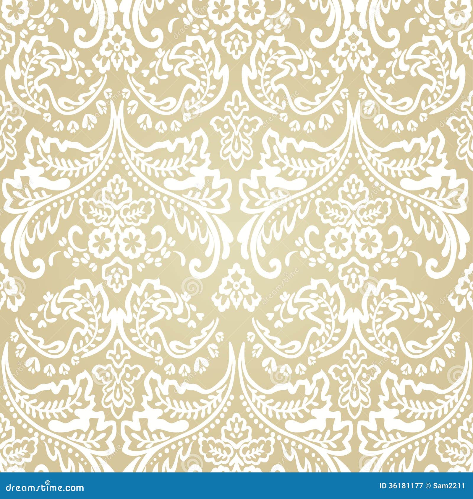 free damask background