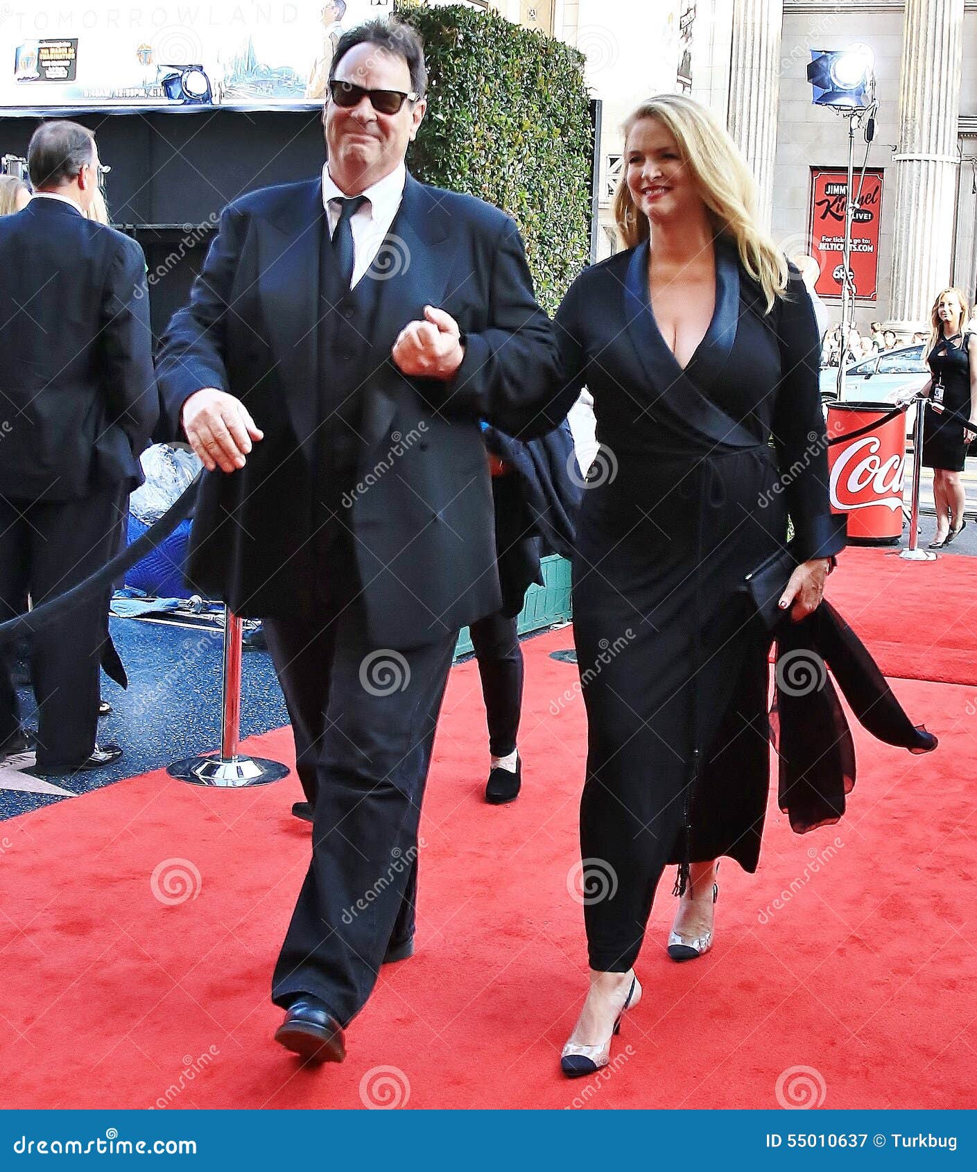 Dan Akroyd and Donna Dixon editorial photography. Image of life 55010637