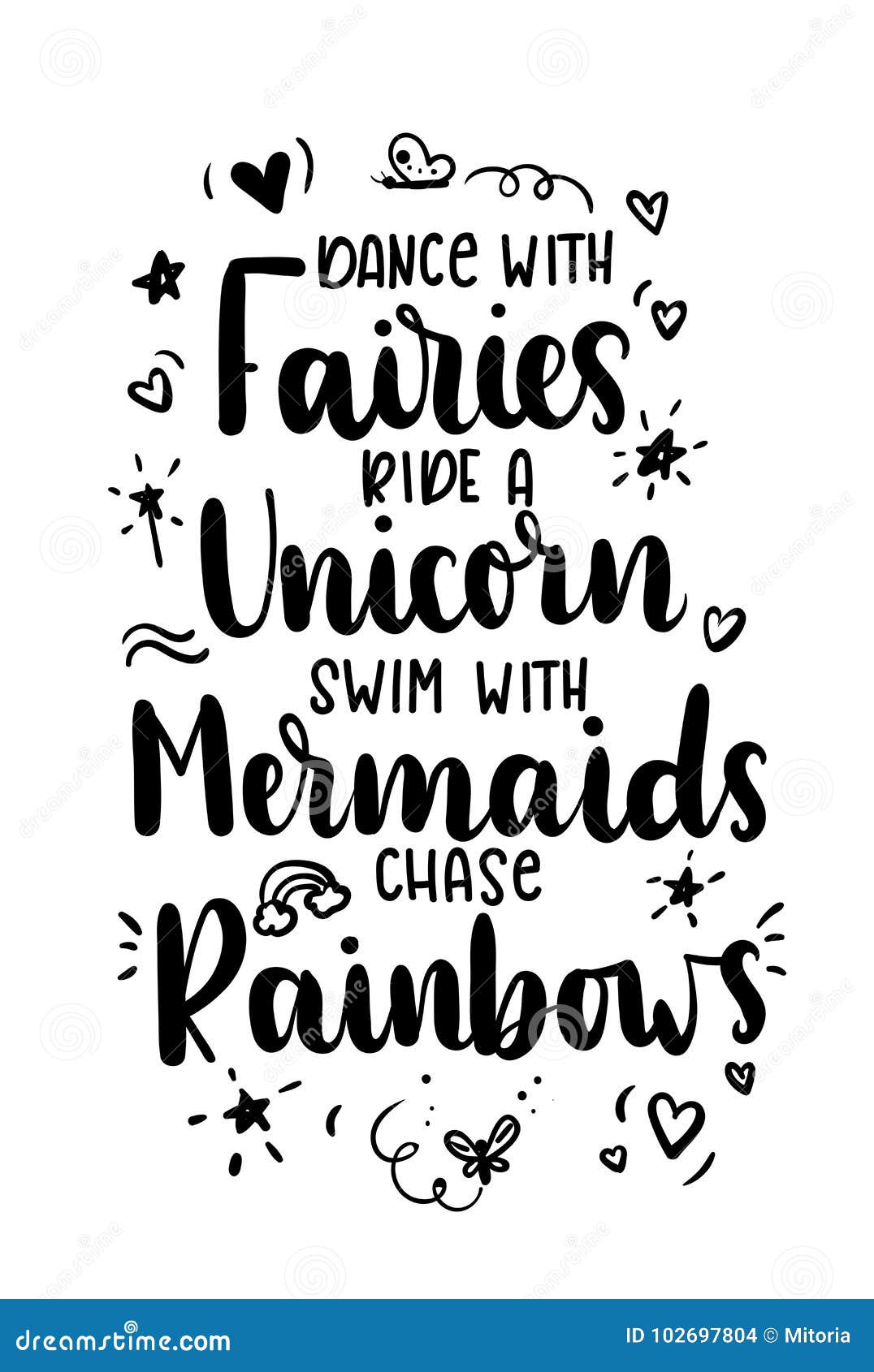 Fairies Dinosaurs keep calm and carry on Ballet Mermaids Unicorns Quote Sign 