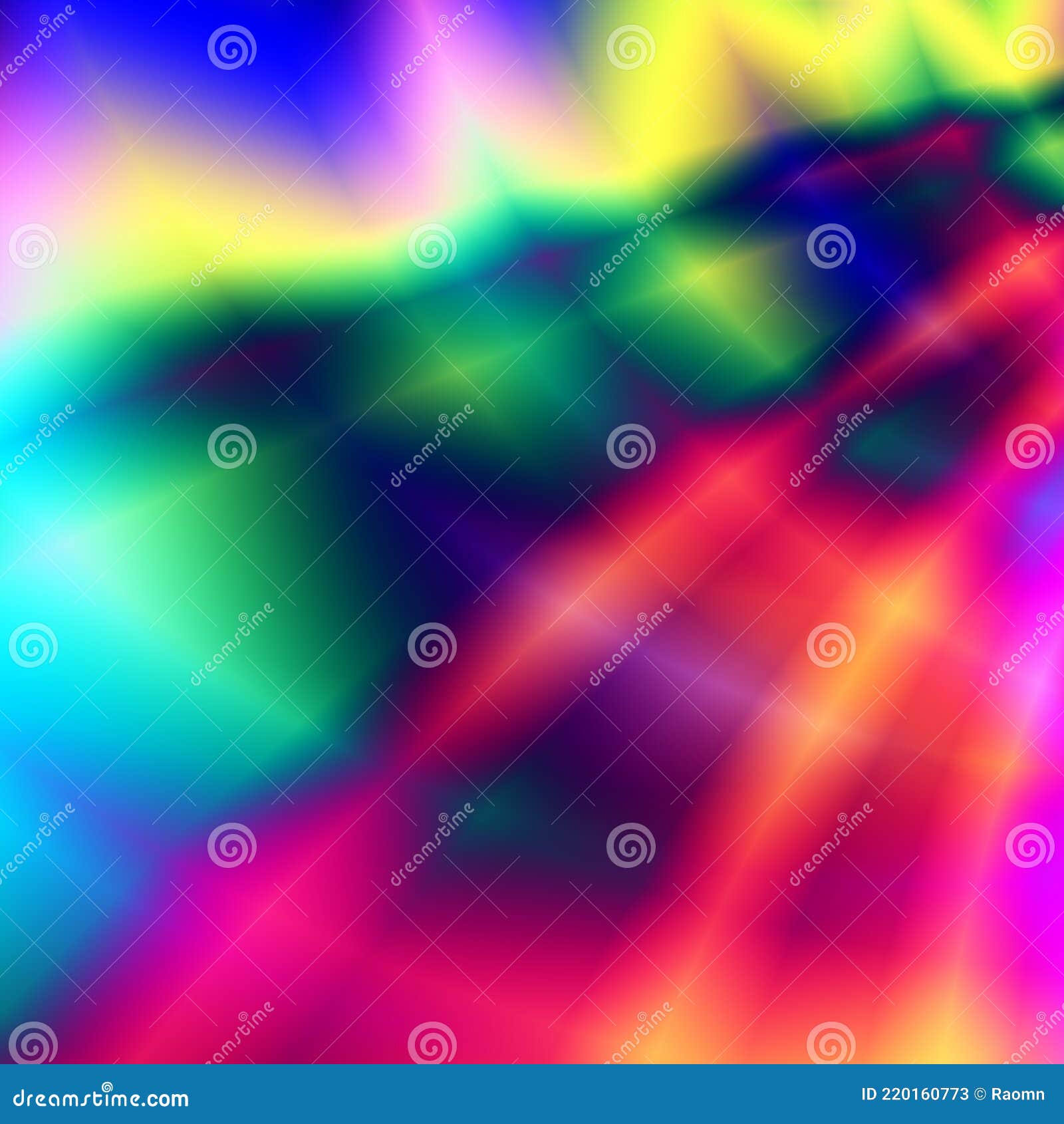 Dance Floor Art Abstract Colorful Illustration Stock Illustration