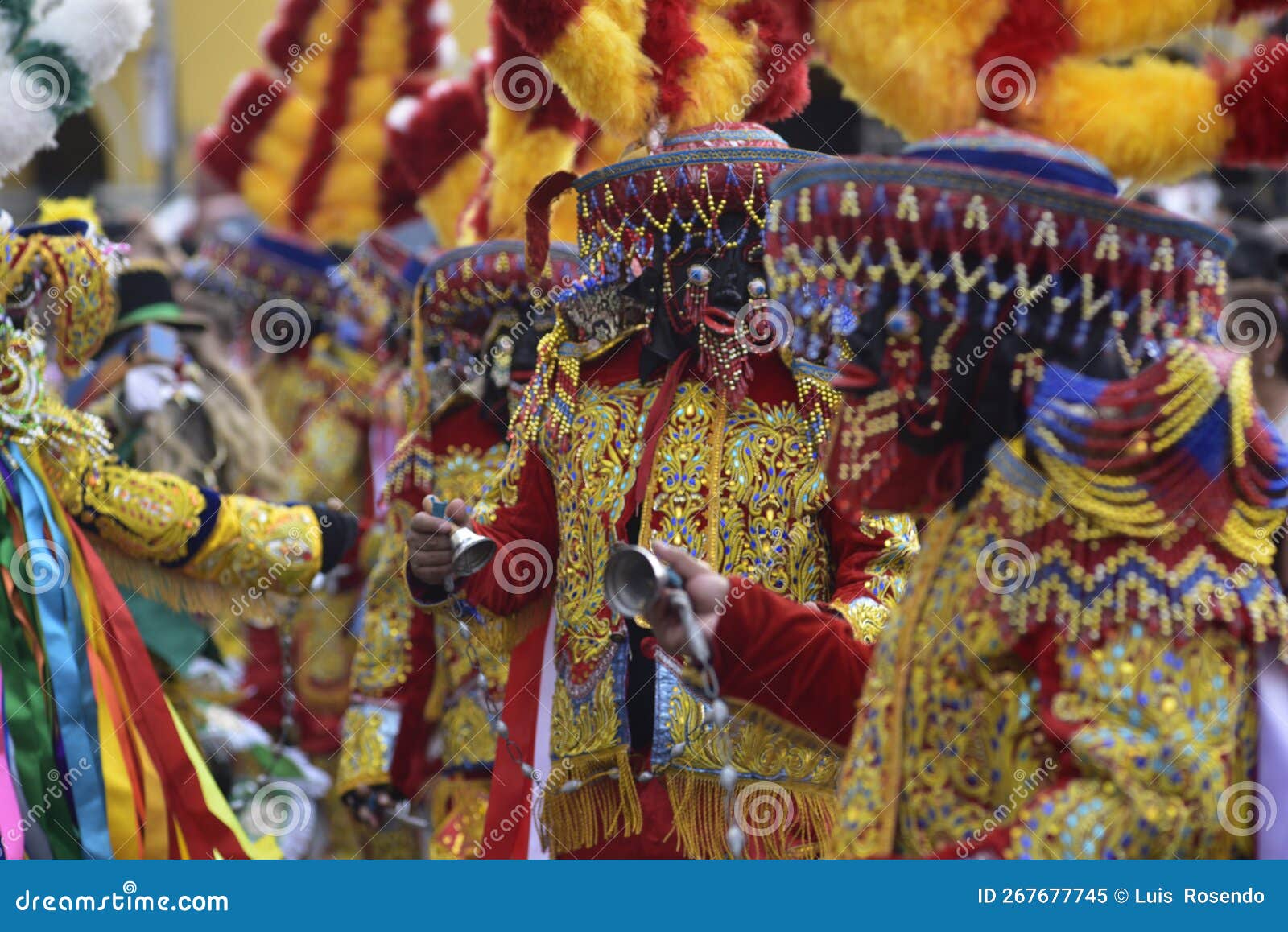 the dance of los negritos carnival of huanuco peru with masks dates back to colonial times when slaves arrived from africa-