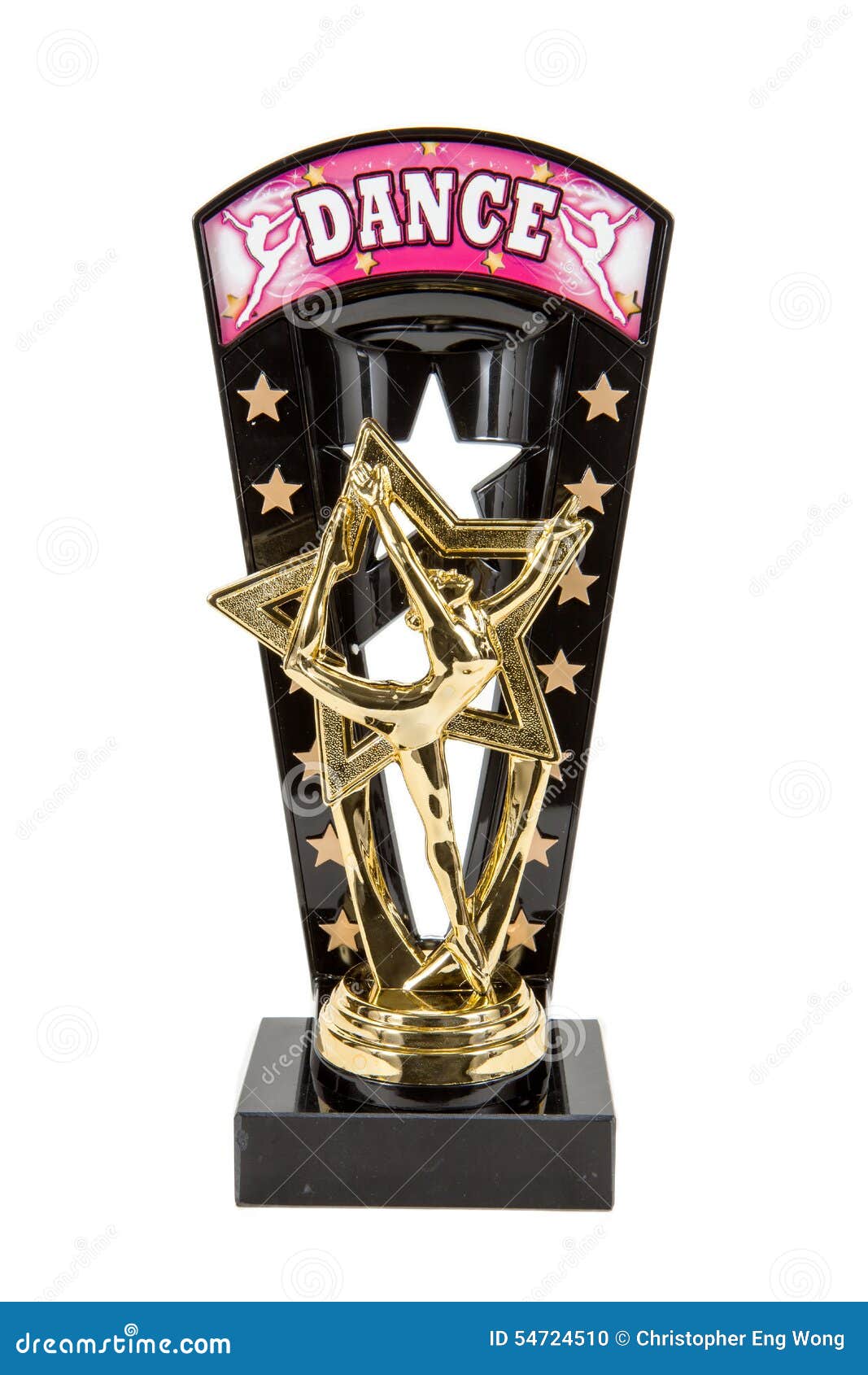Dance Trophy stock photo. Image of prize, dance, reward 54724510