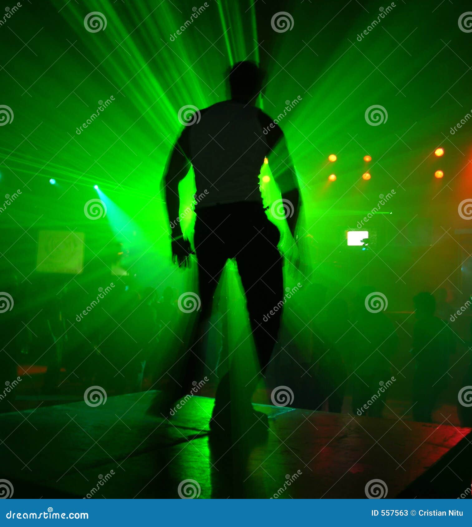 Dancer in Action stock image. Image of people, flyer, discotheque - 557563