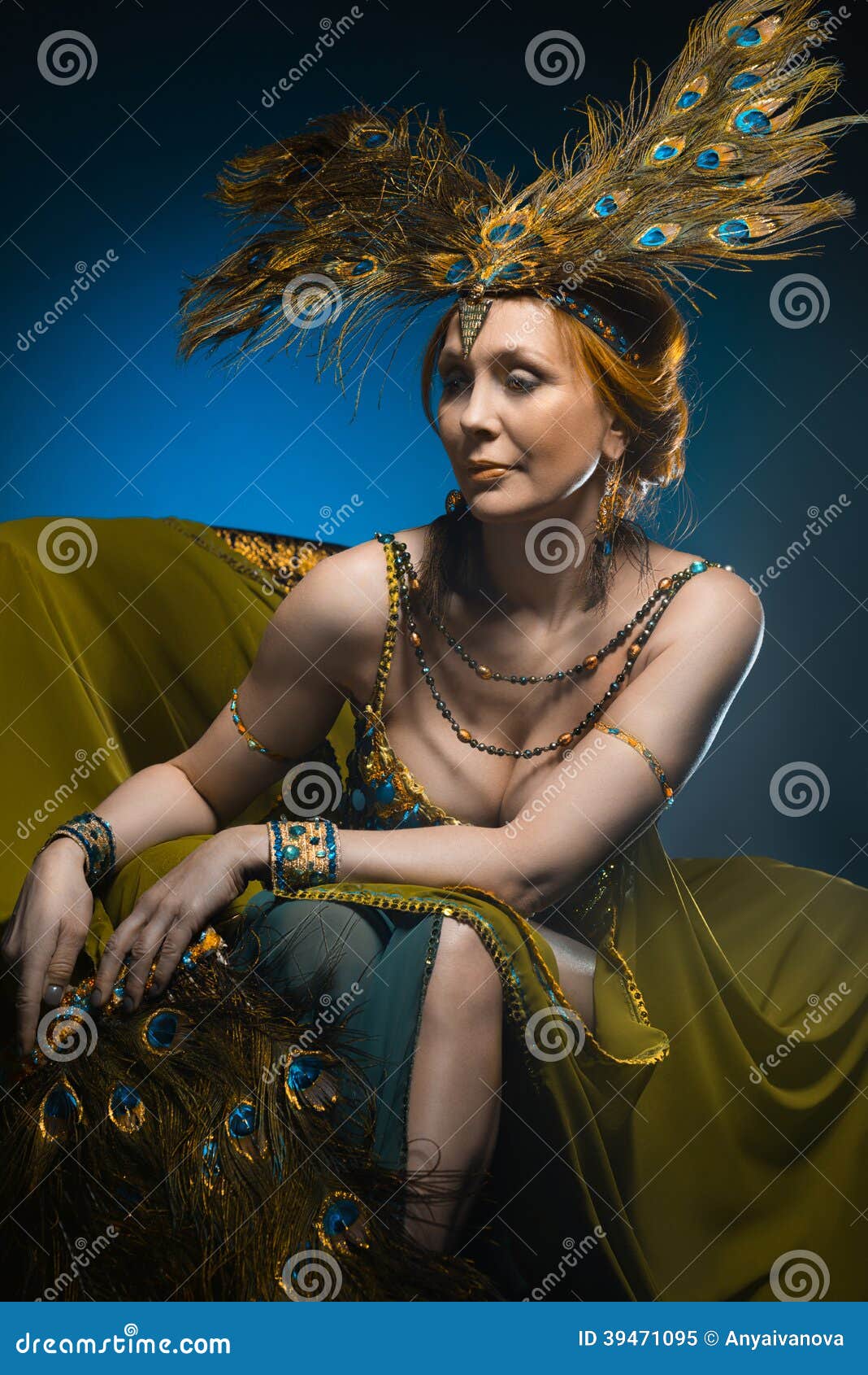 Dancer in exotic costume stock image. Image of girl, latin 39471095