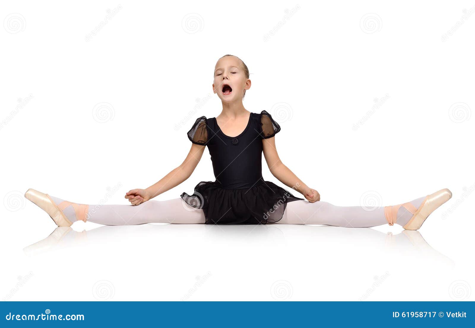 Dancer girl crying stock image. Image of classical, child 61958717