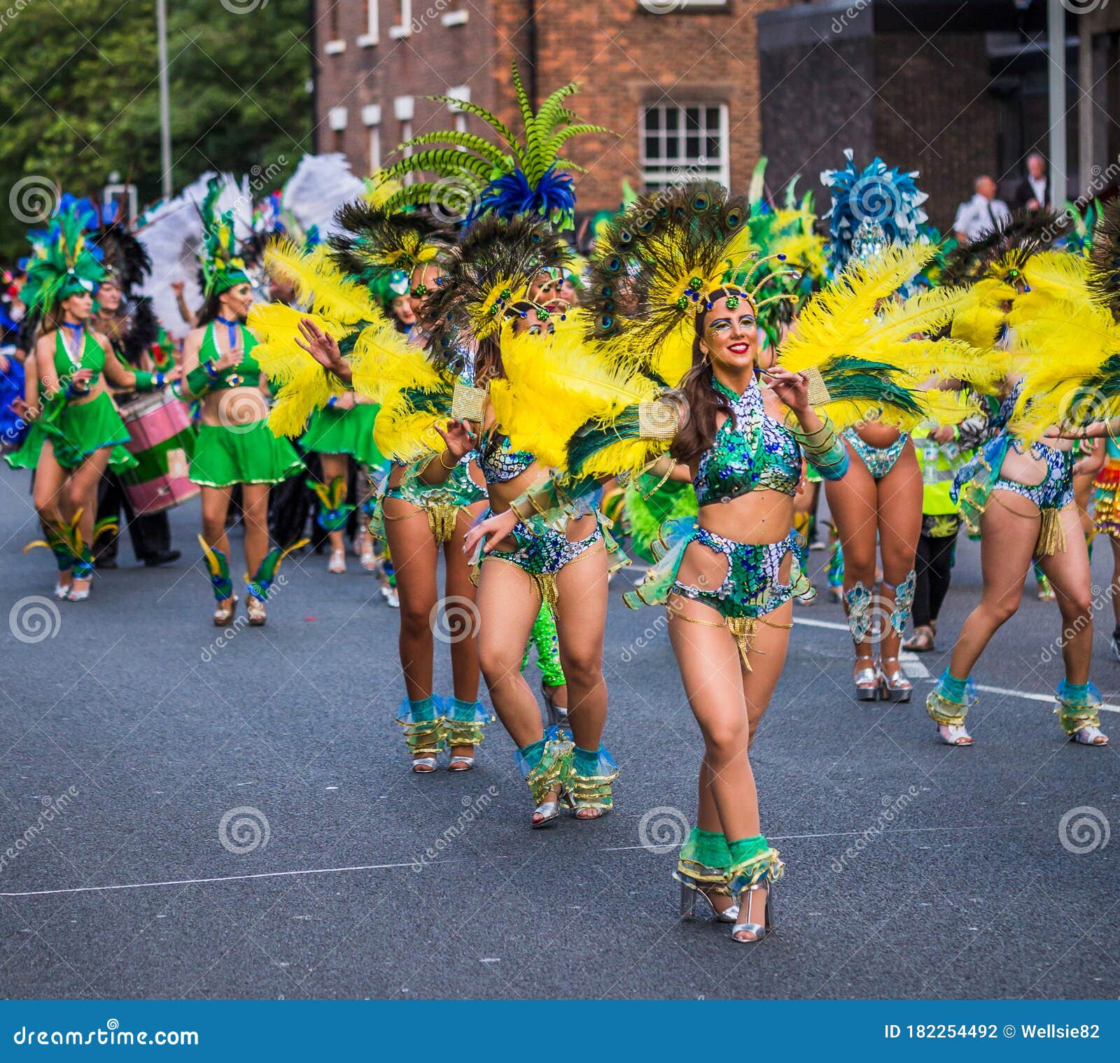 Samba Dancing In The Street Editorial Photography Image Of Brazilica Colours 182254492