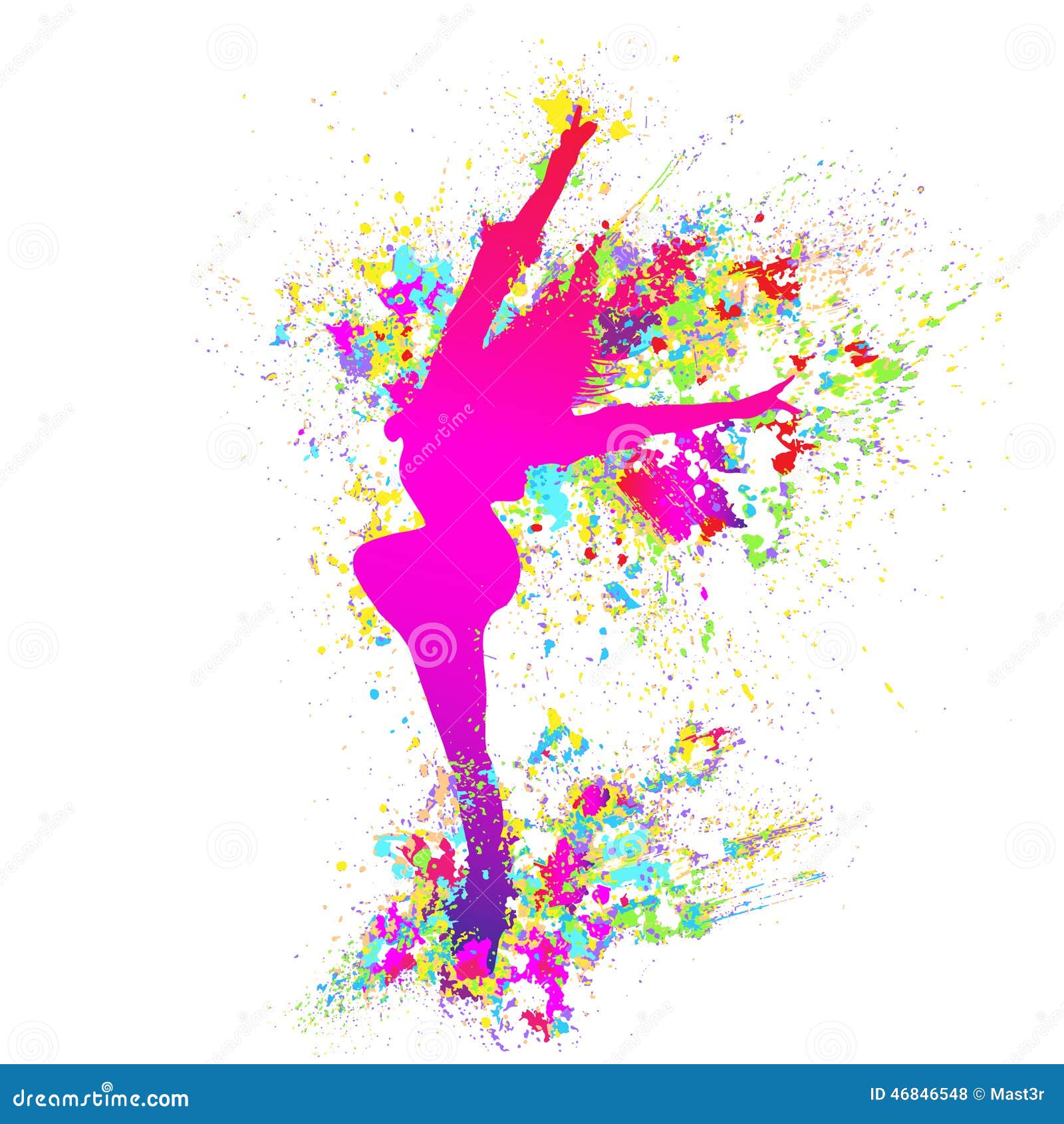 Dance Cartoons, Illustrations & Vector Stock Images - 199908 Pictures ... Watercolor People Dancing