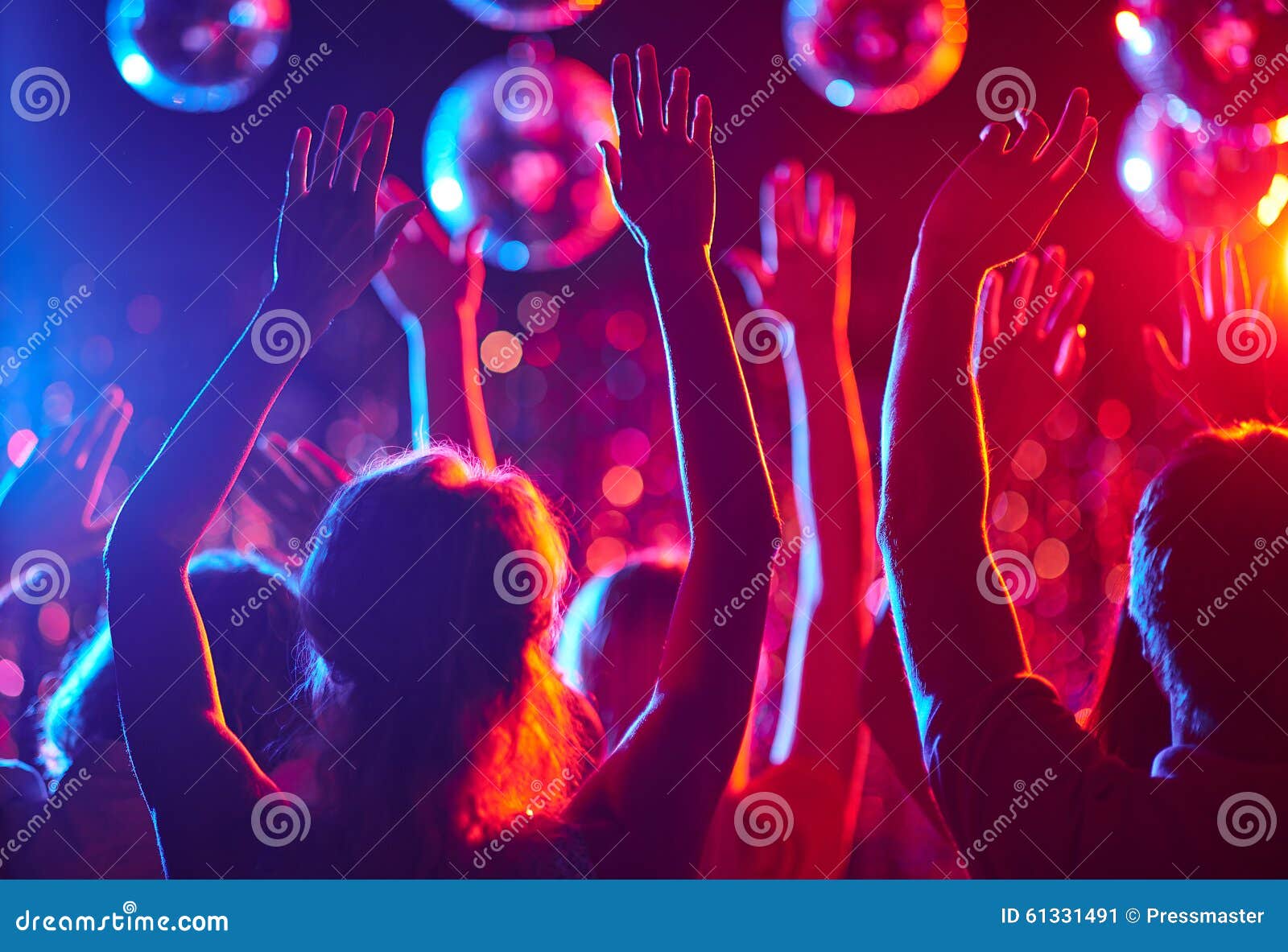 Dancing crowd stock image. Image of friend, clubbing - 61331491