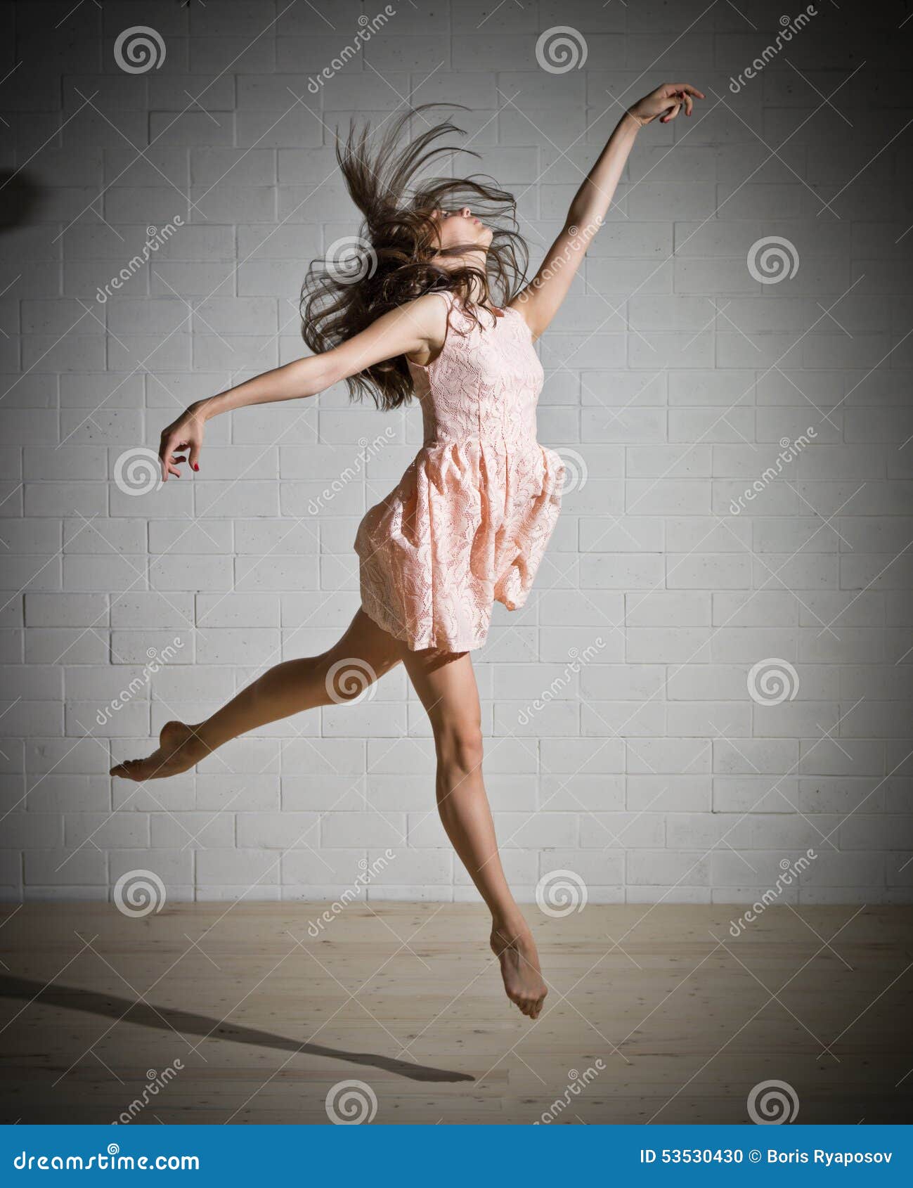 Dancing girl in dress stock photo. Image of dance, dancer 53530430
