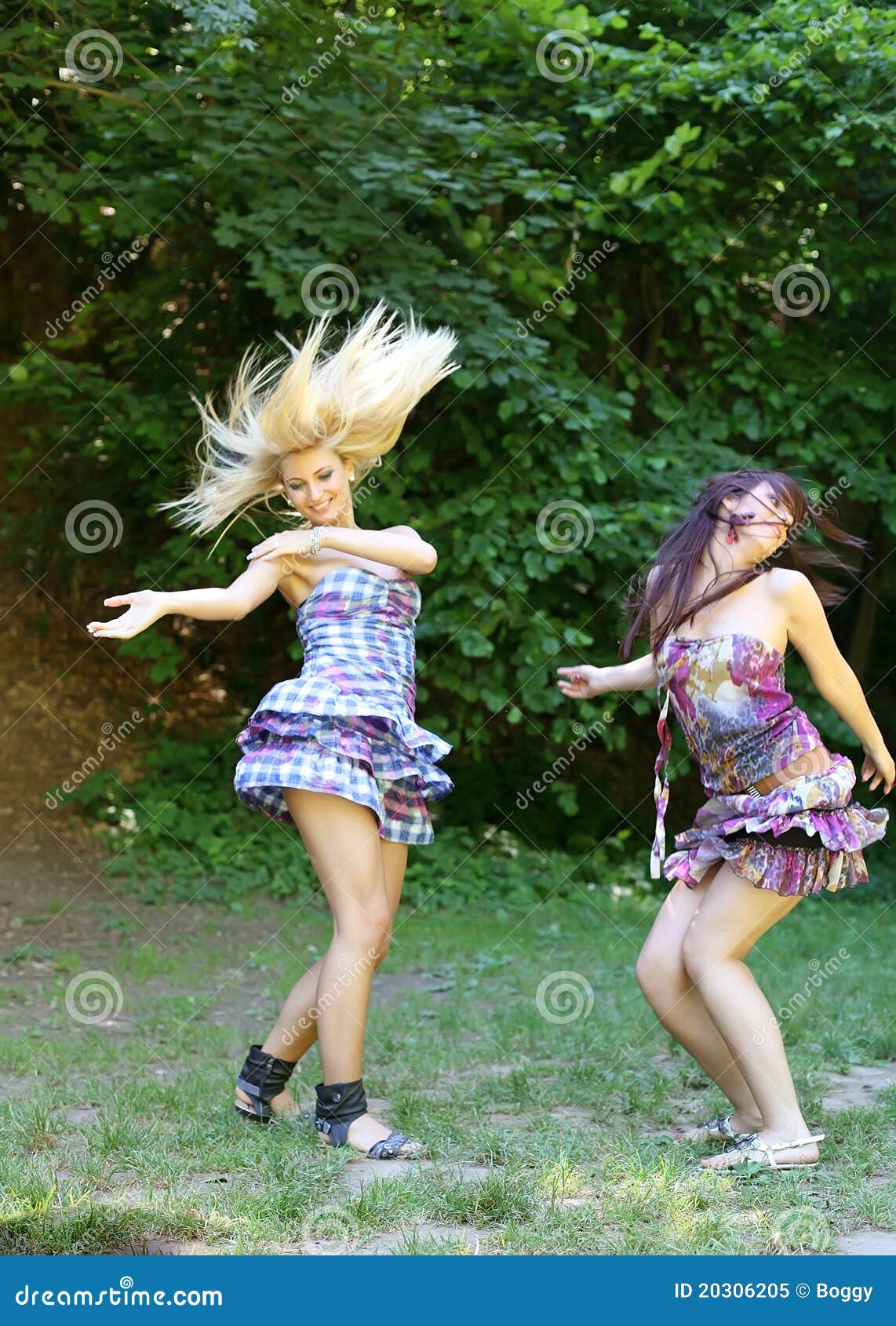 Dancing girls stock image. Image of happy, lifestyle 20306205