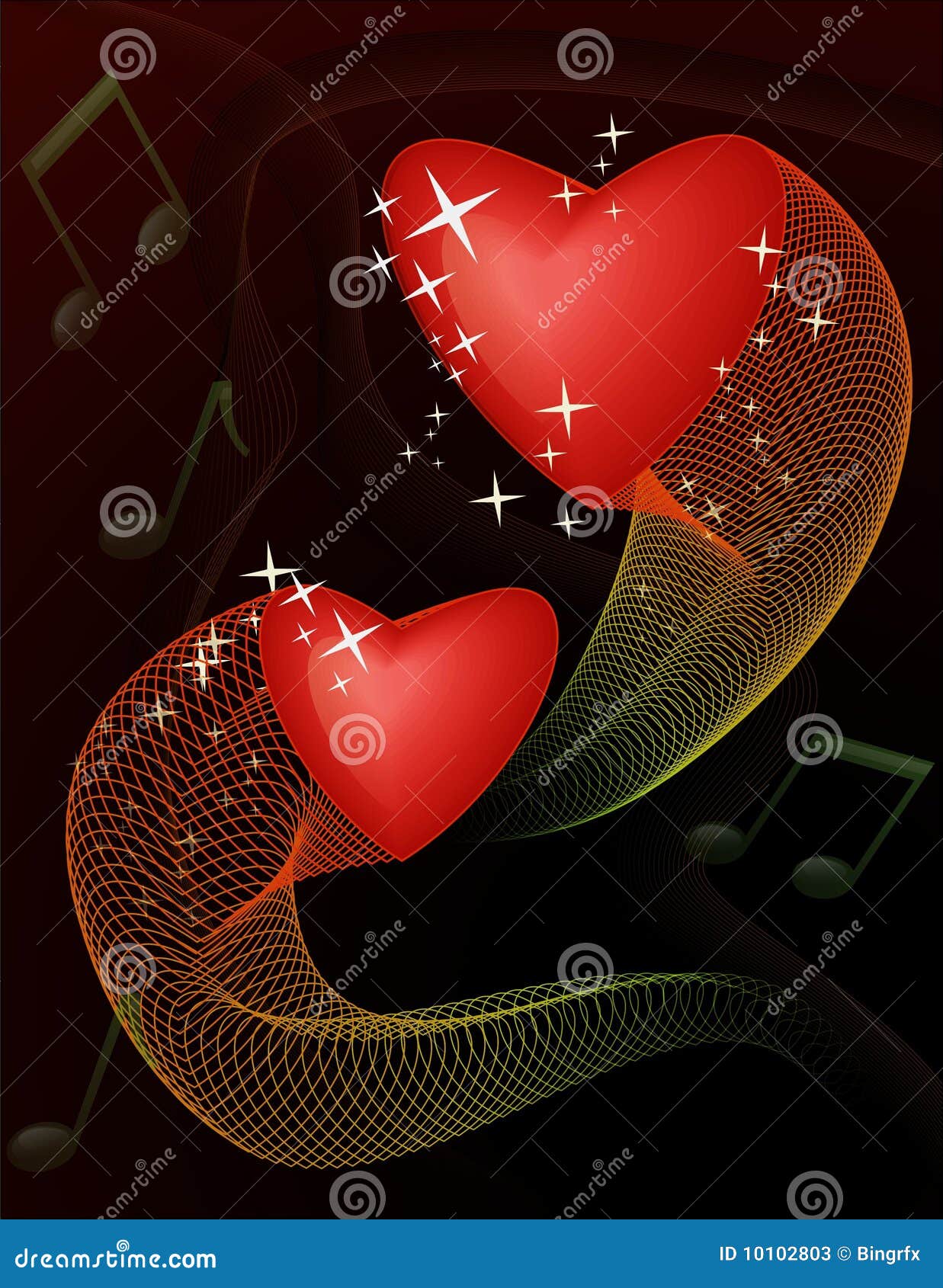 Irina Tarasiuc Dancing Hearts Clipart