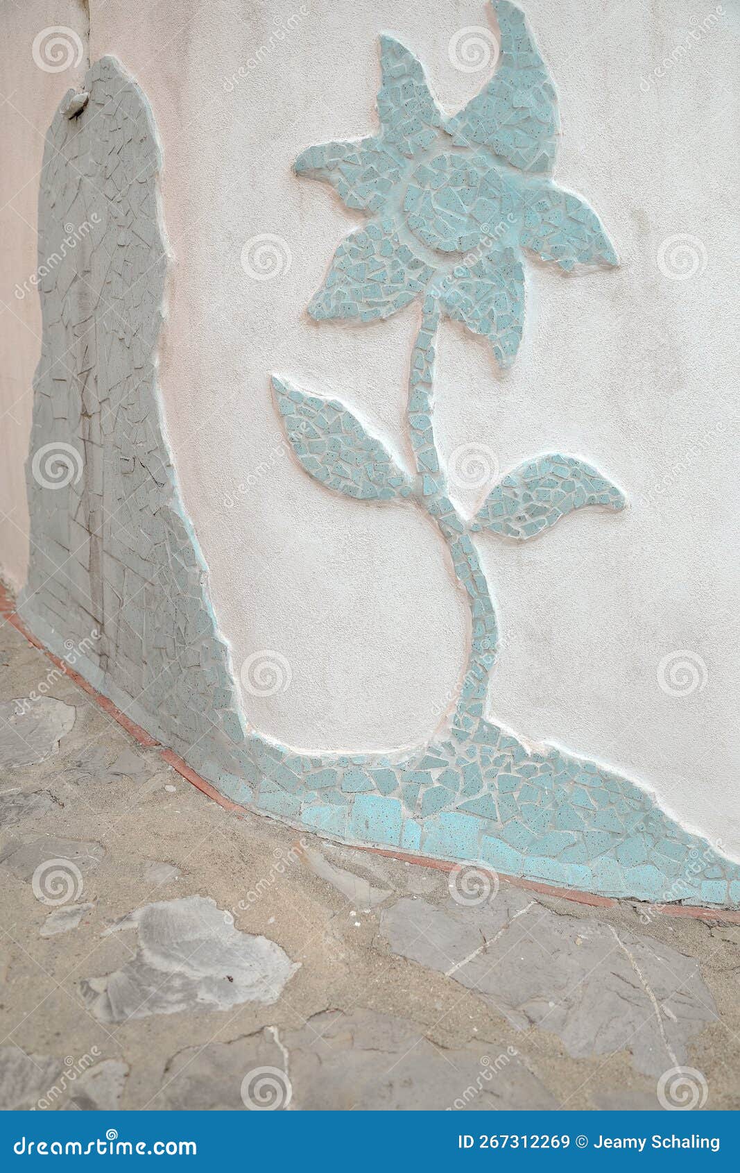 The Dancing Light Blue Wallflower Stock Image Image of stem, look 267312269