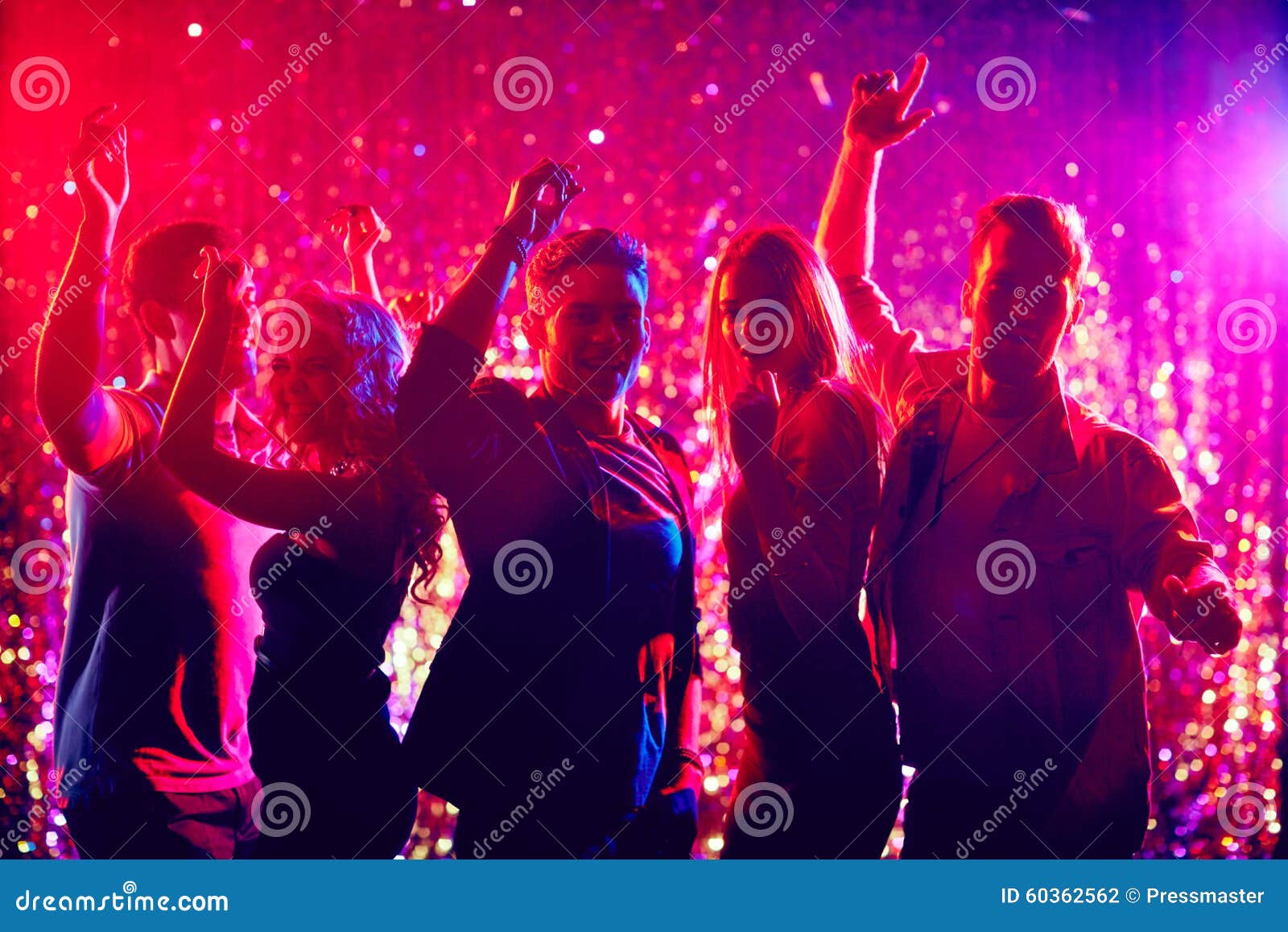 Dancing at party stock photo. Image of young, group, ecstatic - 60362562