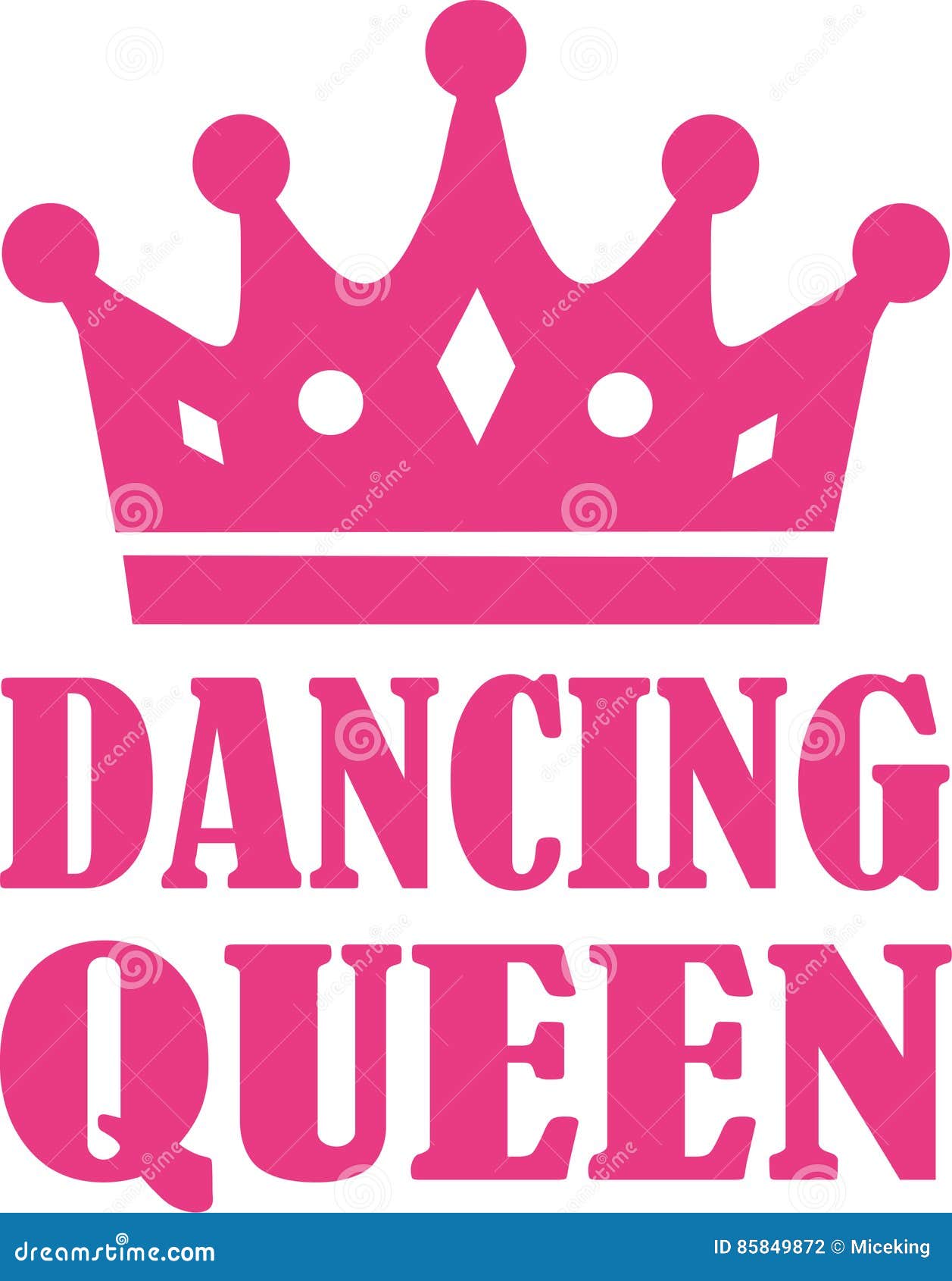Dancing Queen illustration de vecteur. Illustration du saut 85849872