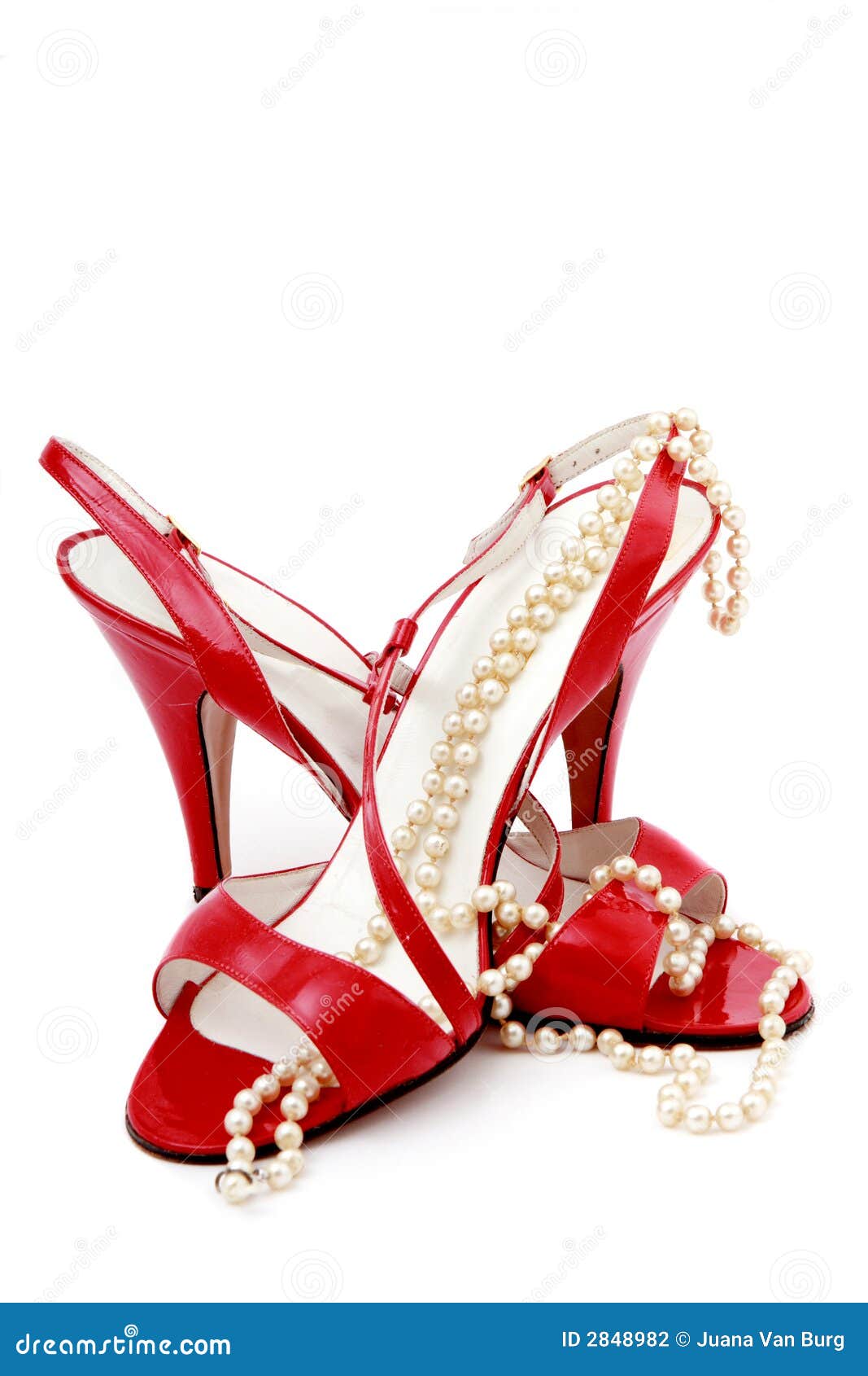 Dancing shoes stock photo. Image of necklace, accessory 2848982