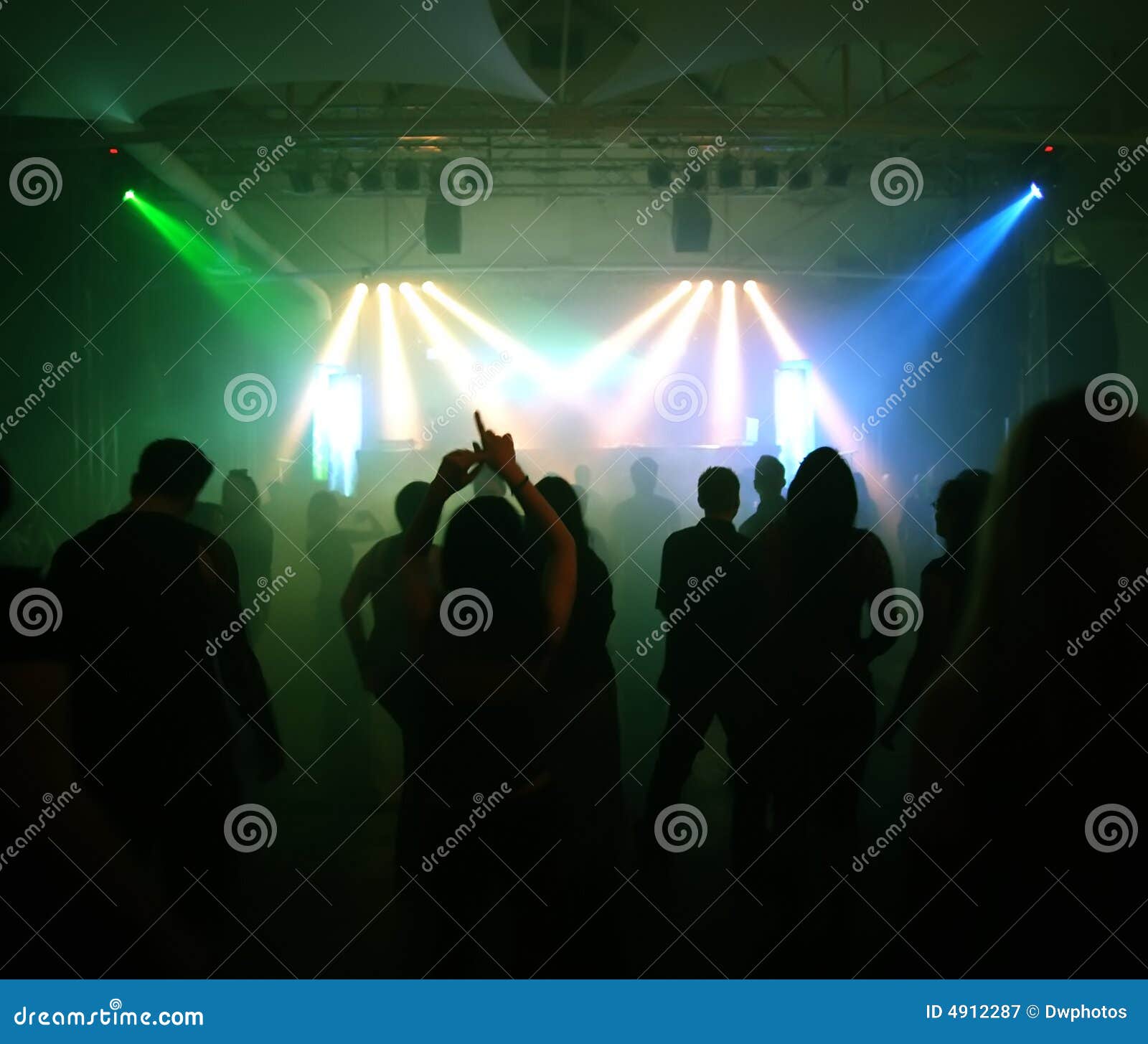 Dancing teenagers stock image. Image of light, dancer - 4912287