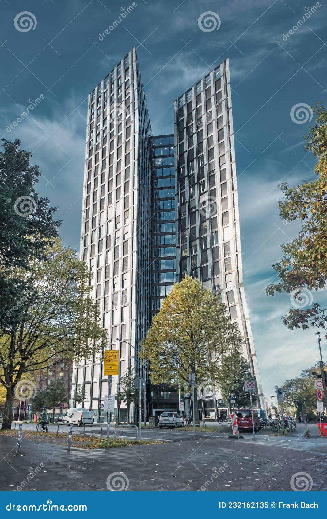 Dancing Towers Complex On Reeperbahn In Hamburg Germany Editorial