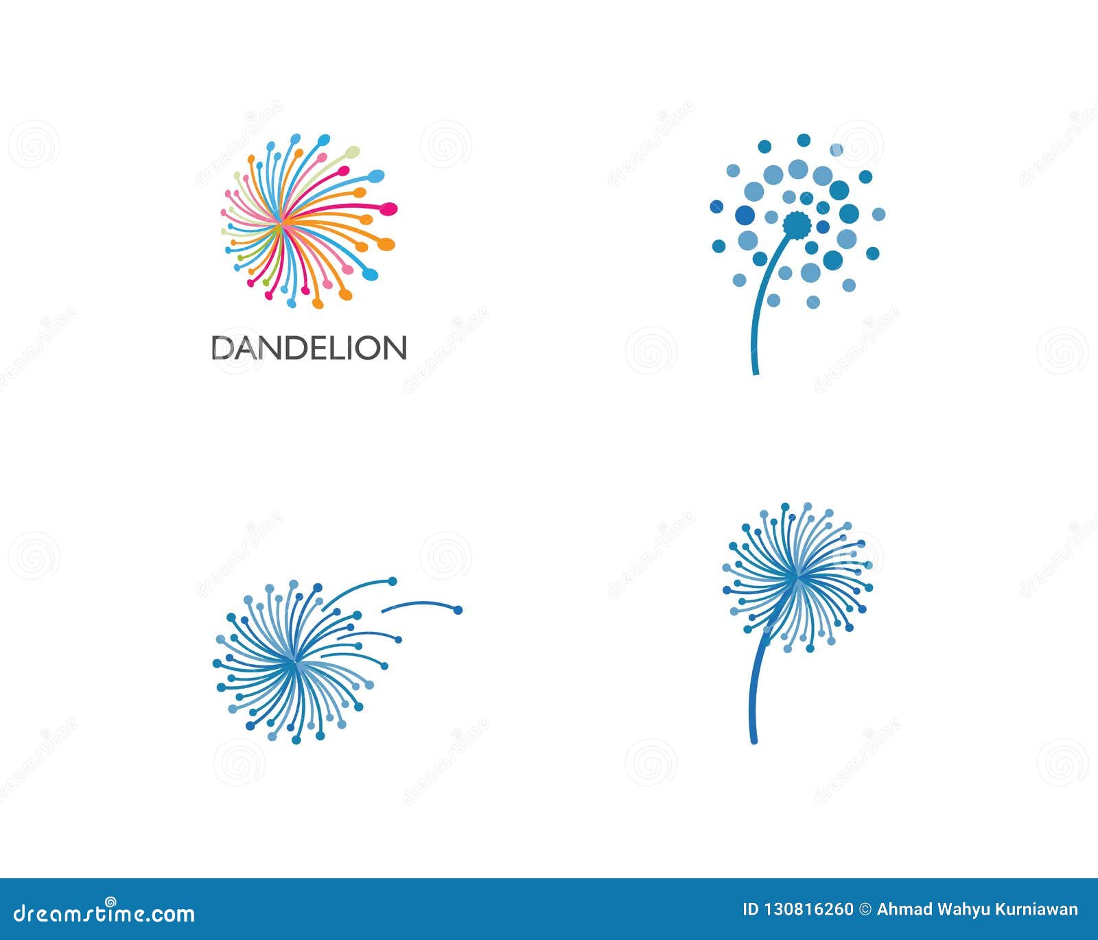 photo Diente De Leon Logo Vector https www dreamstime com dandelion flower logo vector template image130816260