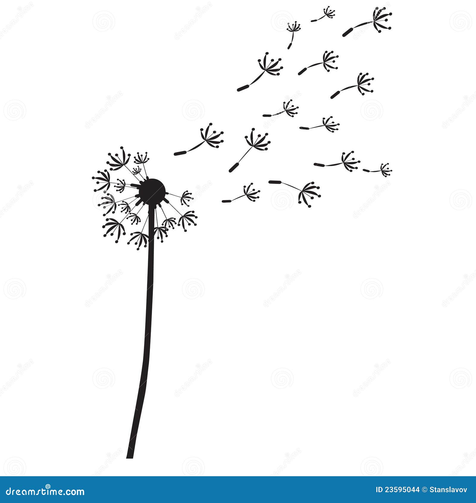 Dandelion Outline Silhouette Stock Images Image 23595044 dandelion-fingerprint-art-fingerprint-craft-dandelion-kids-etsy-uk