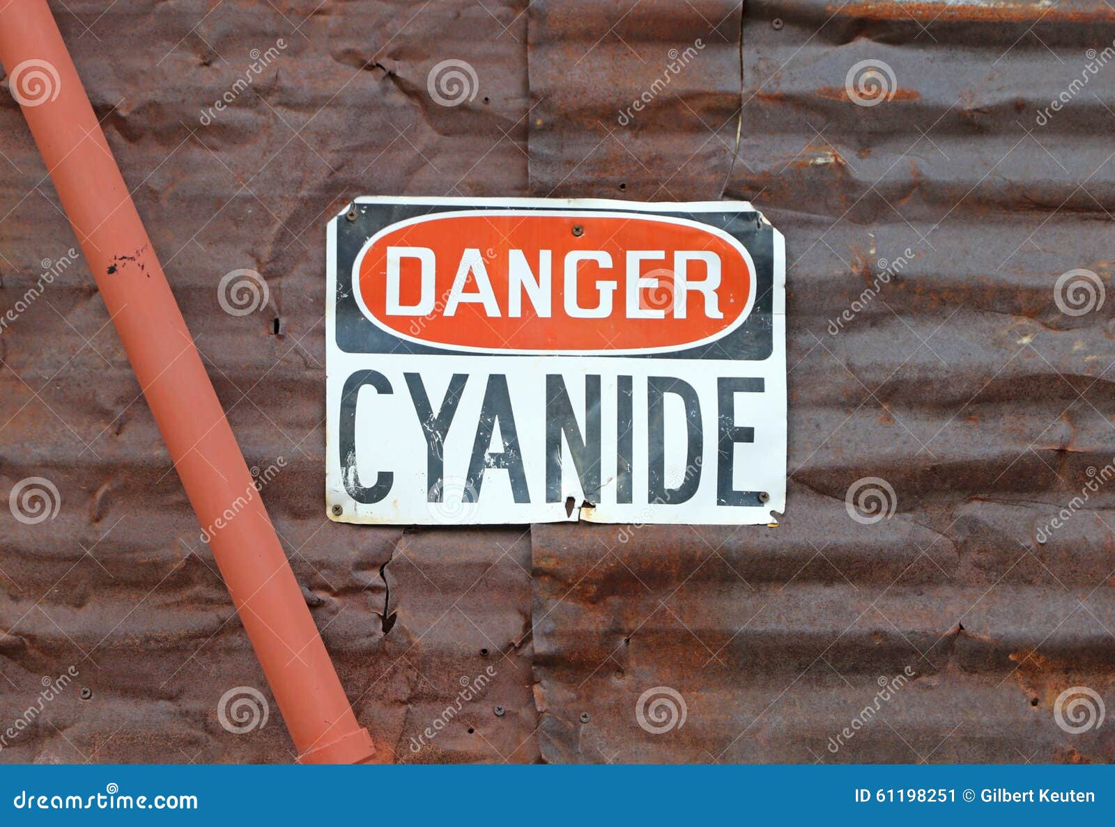 danger cyanide sign