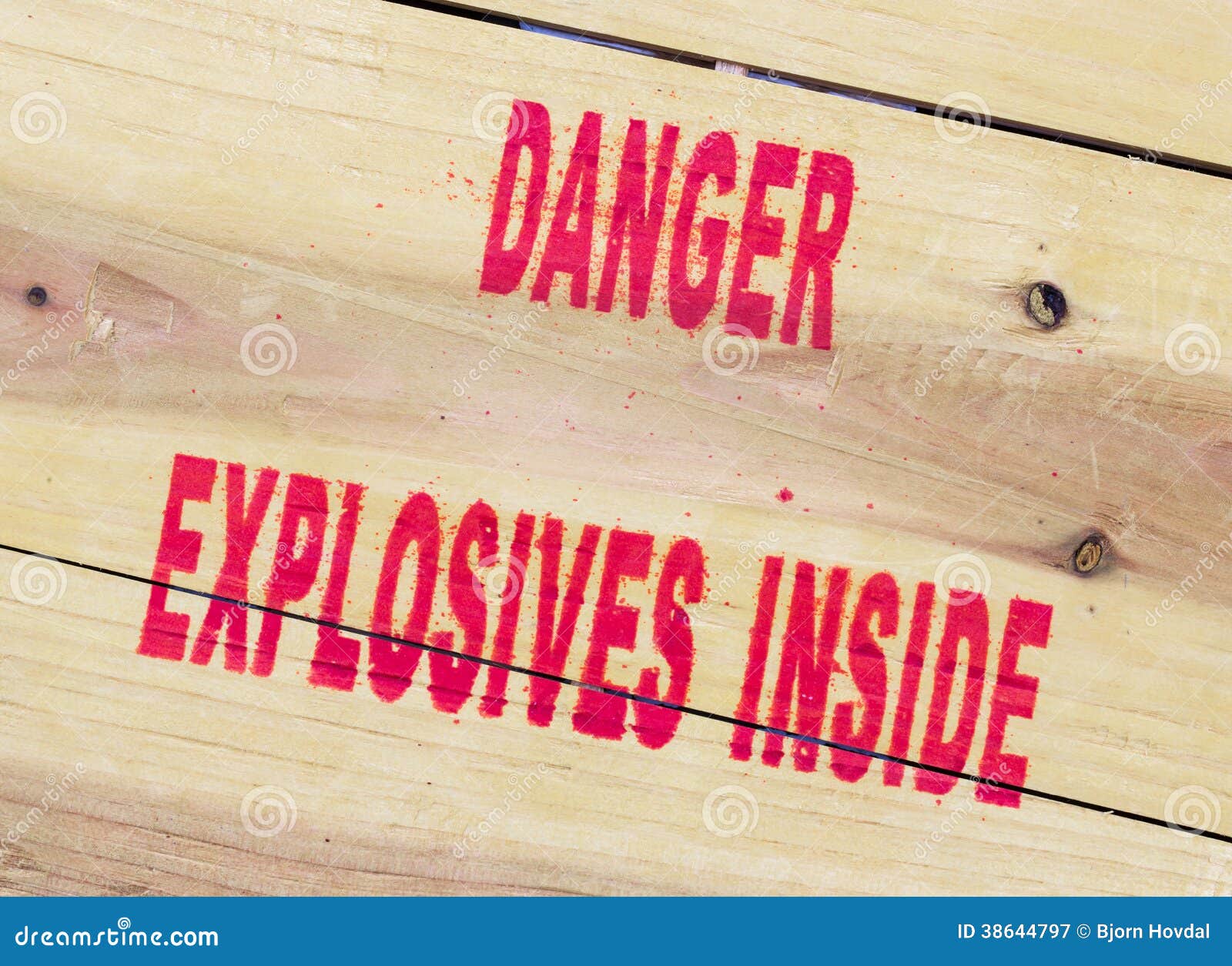 danger explosives