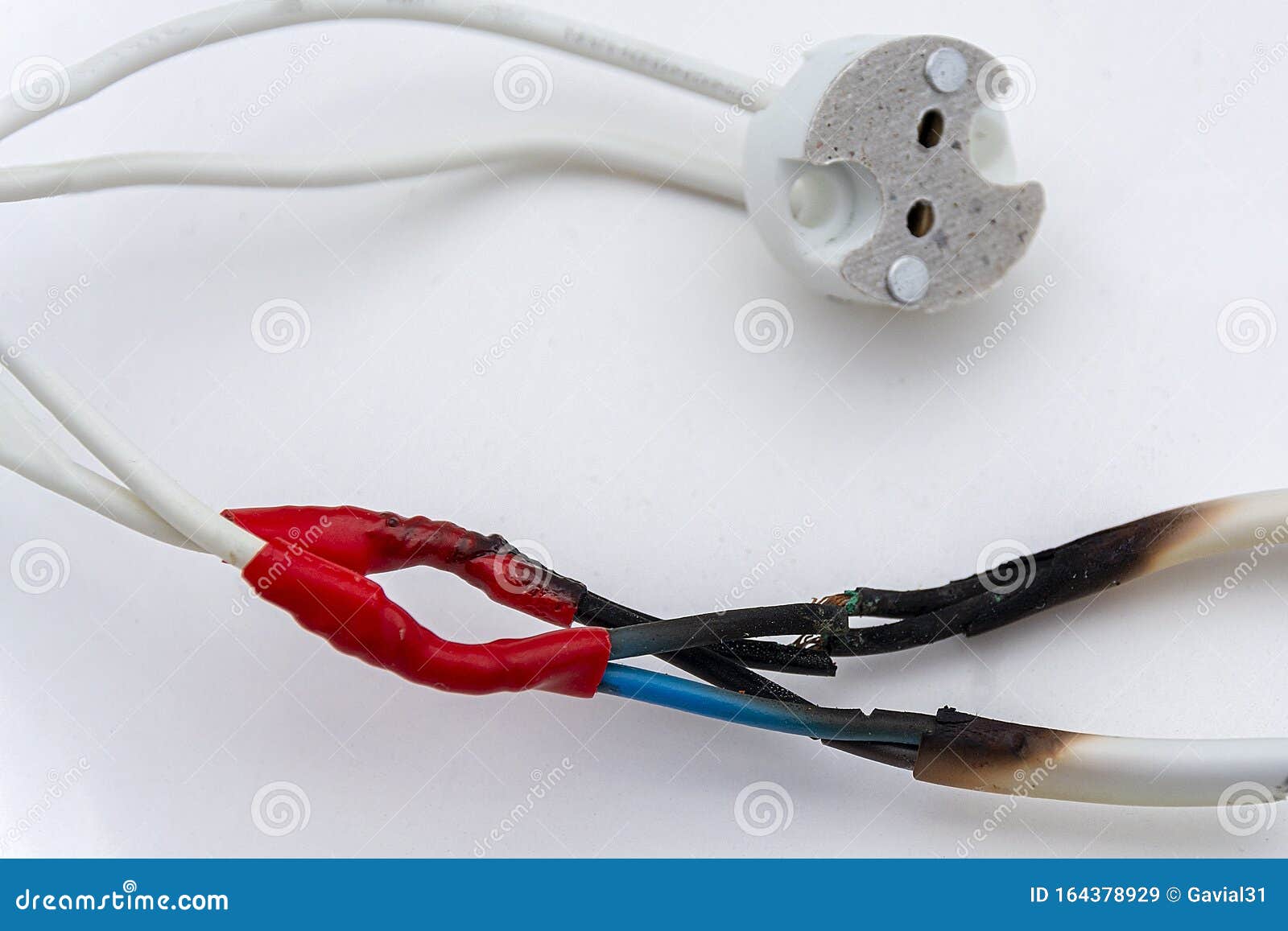 danger of fire and electric shock. annealed wire, connector, terminal block made of non-combustible, non-combustible material. bad