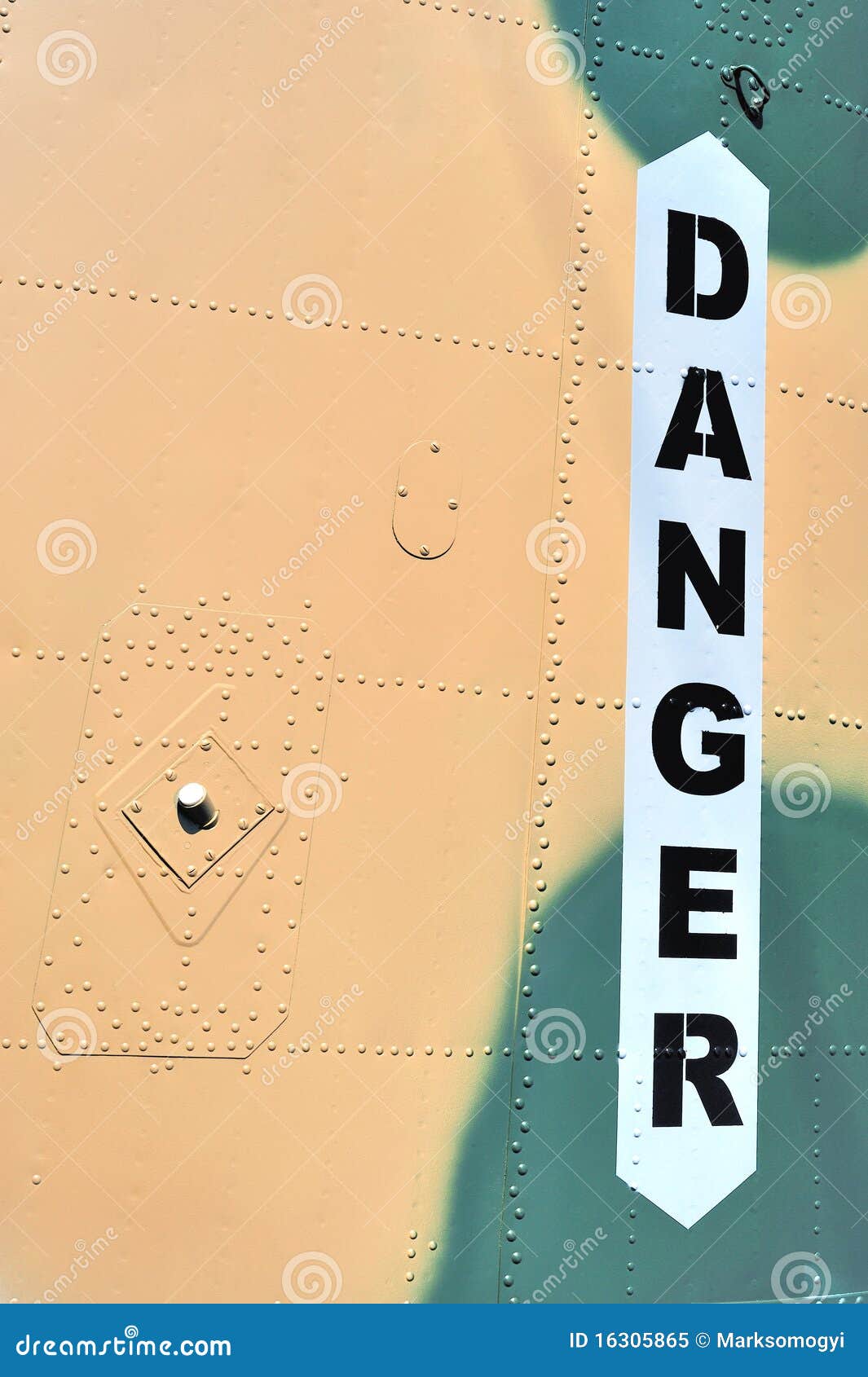 danger inscription