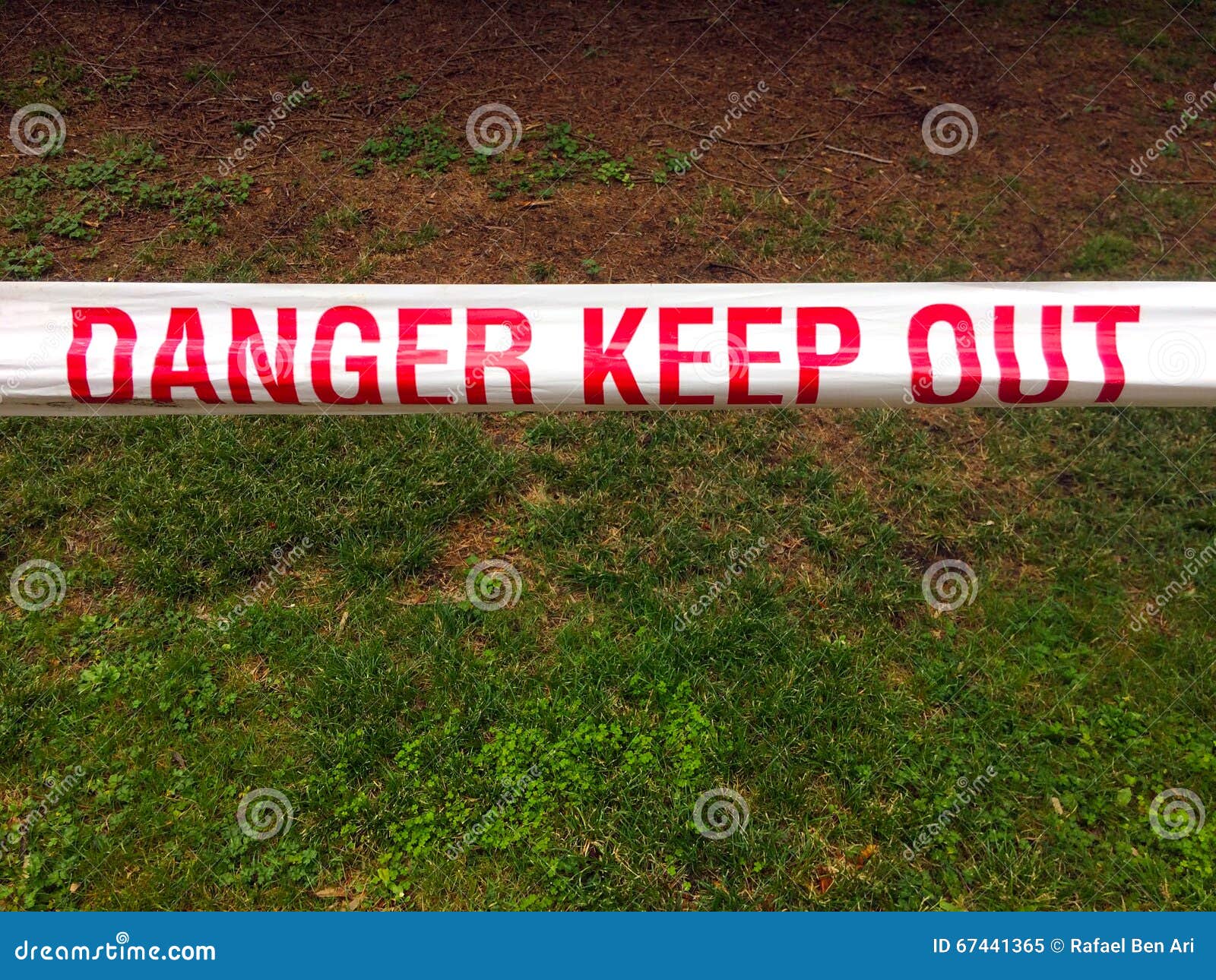 Danger Keep Out Tape Sign Stock Image Image of police, alert 67441365