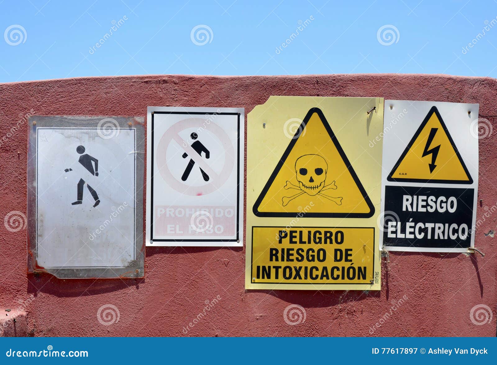 danger signs in spanish