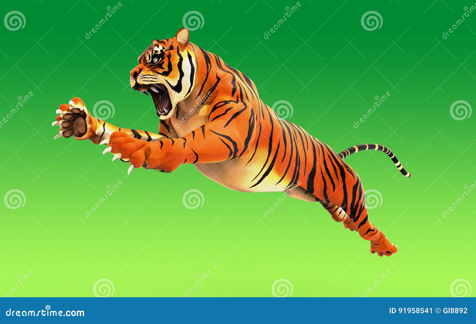 Bengali Tiger | 3D model