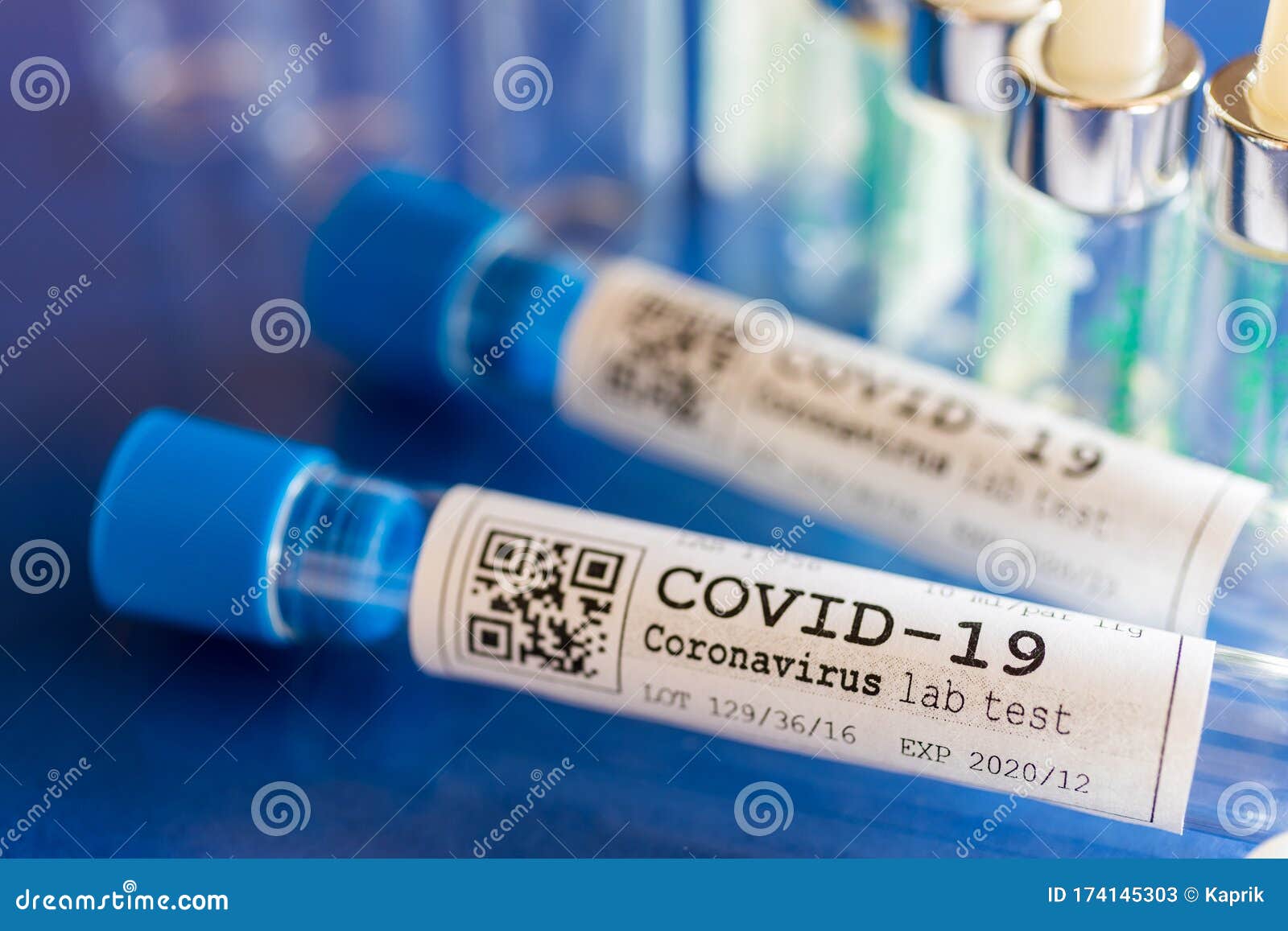Dangerous Coronavirus Covid19 Virus In A Laboratory