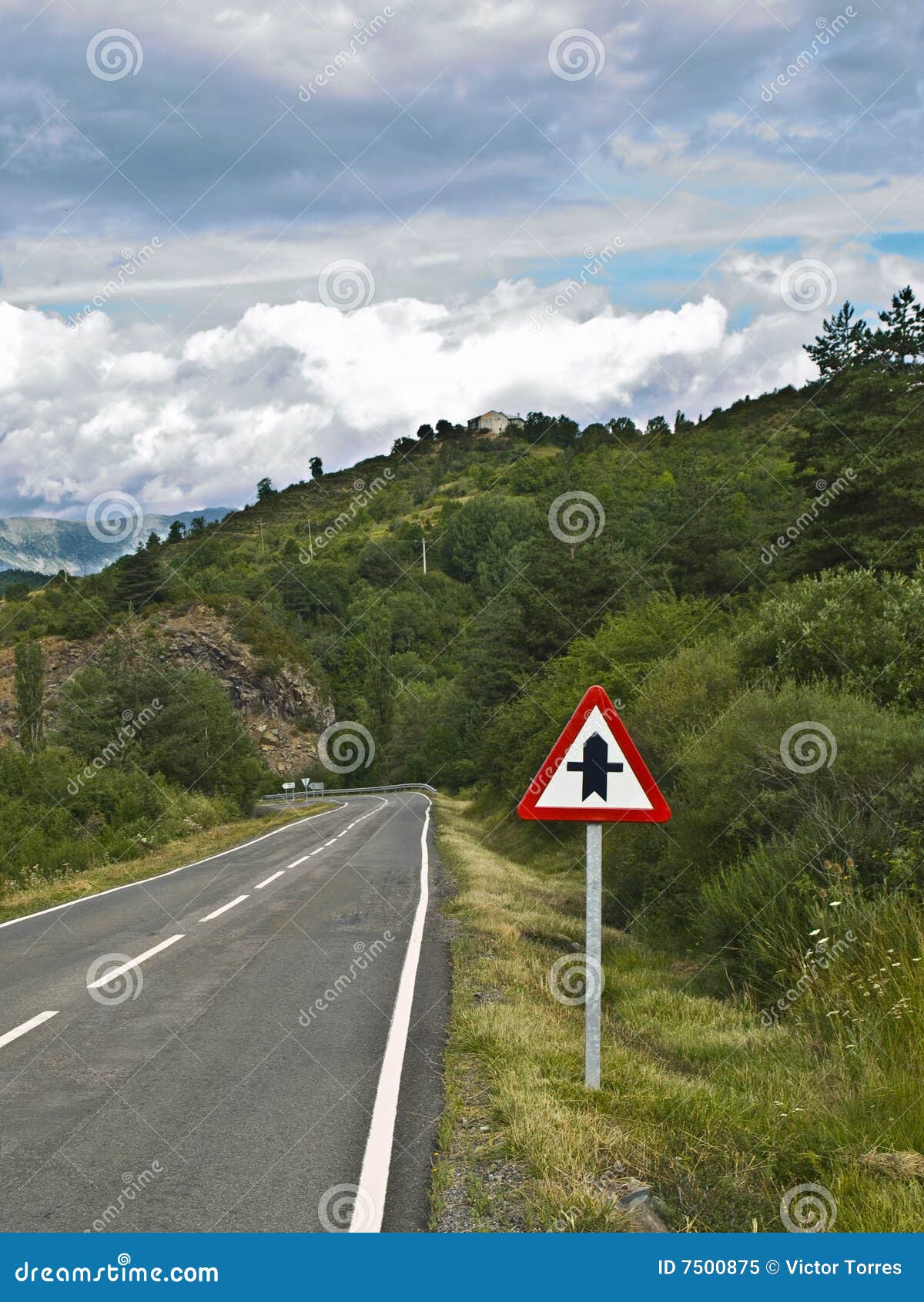 Dangerous Crossing stock image. Image of information, vibrant 7500875