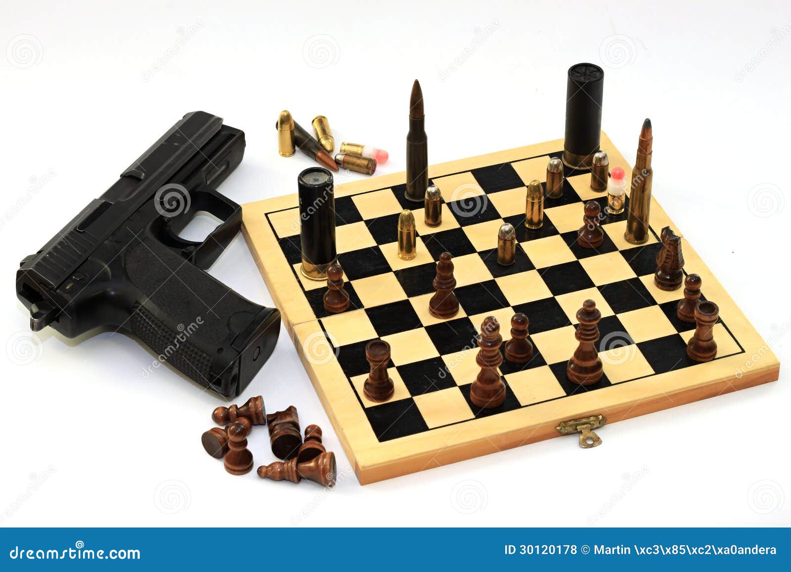 Dangerous game, chess game stock photo. Image of move 30120178