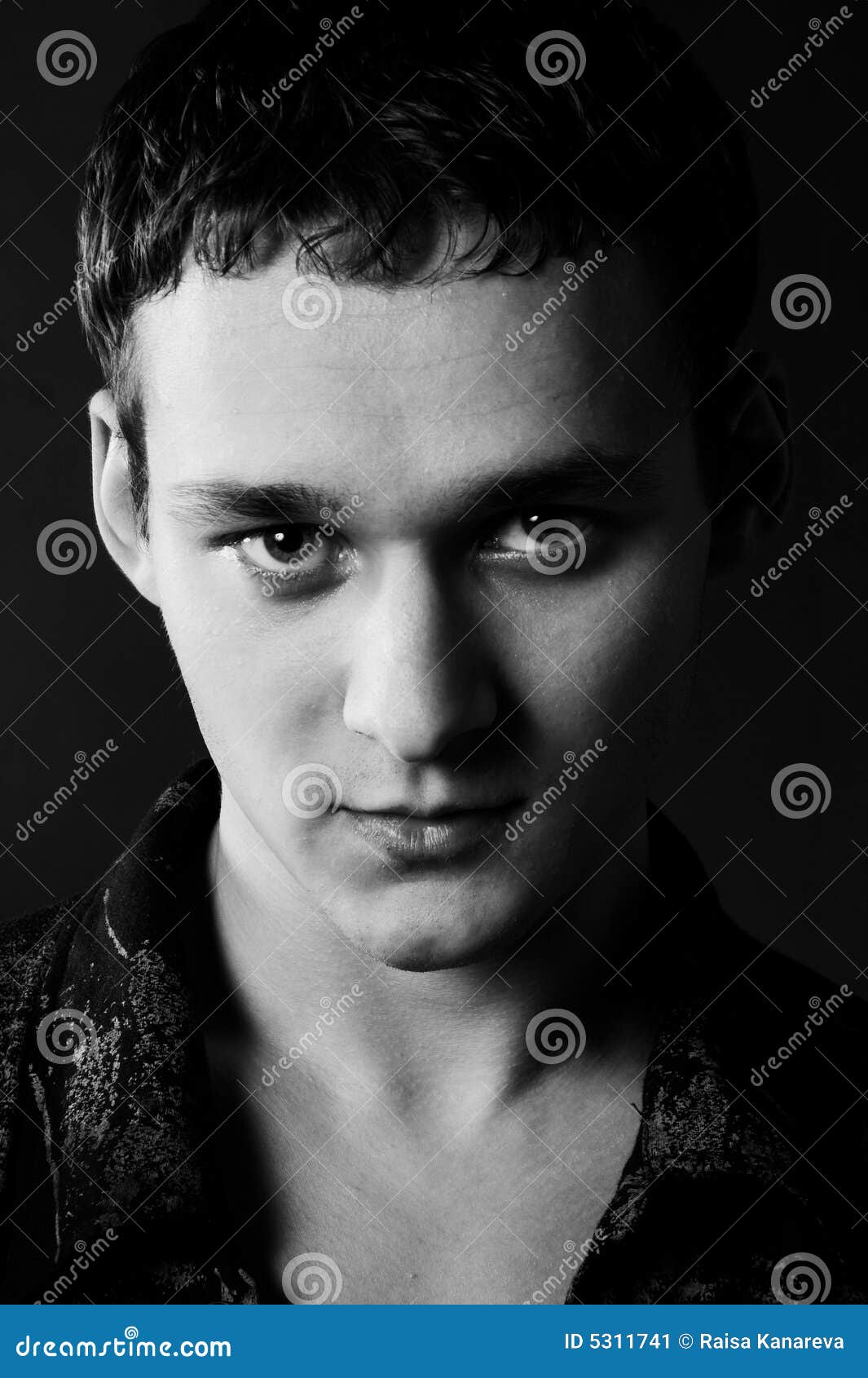 Dangerous man stock image. Image of male, dark, grey, shadow - 5311741