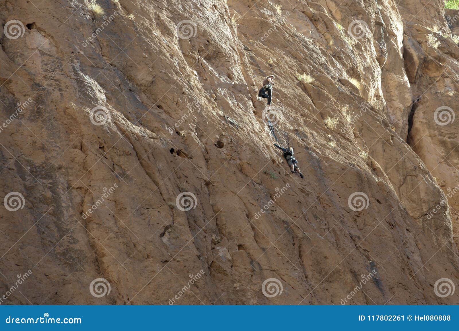 Rock climbing in Morocco editorial photo. Image of sport 117802261