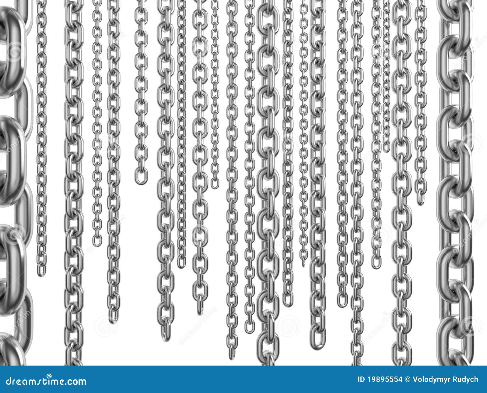 Dangling Chains. RoyaltyFree Stock Image 19895554