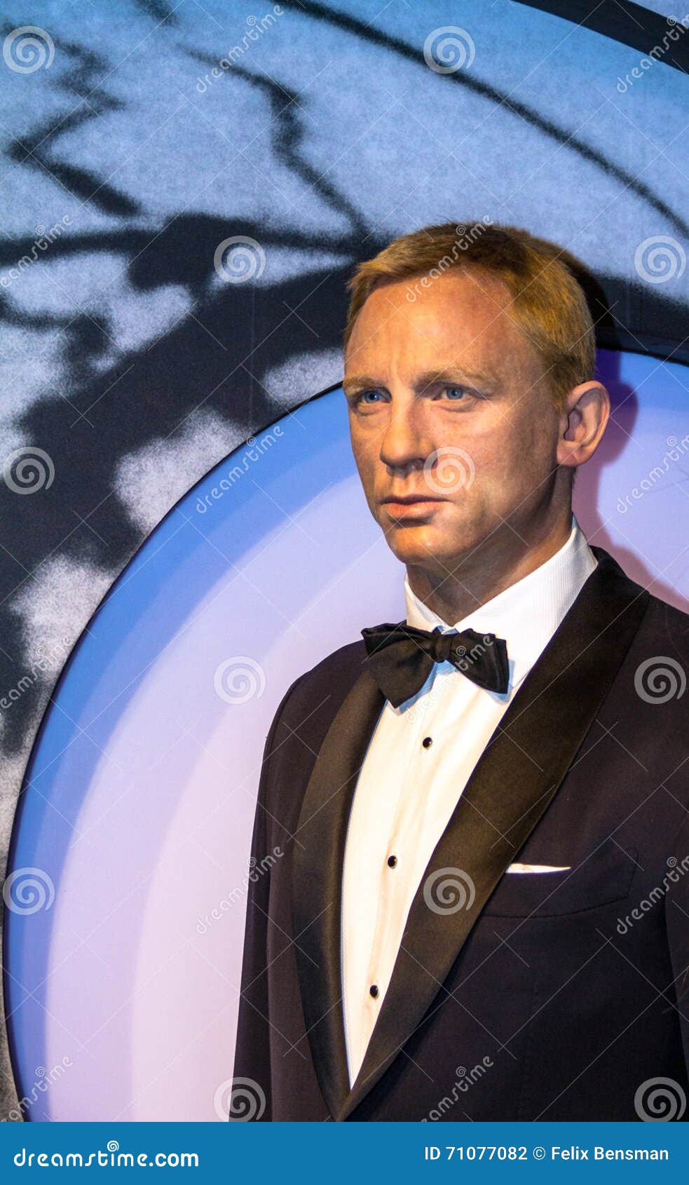 Daniel Craig Como El Agente 007 James Bond En Senora Tussauds Wax Museum En Londres Fotografia Editorial Imagen De Tussauds James