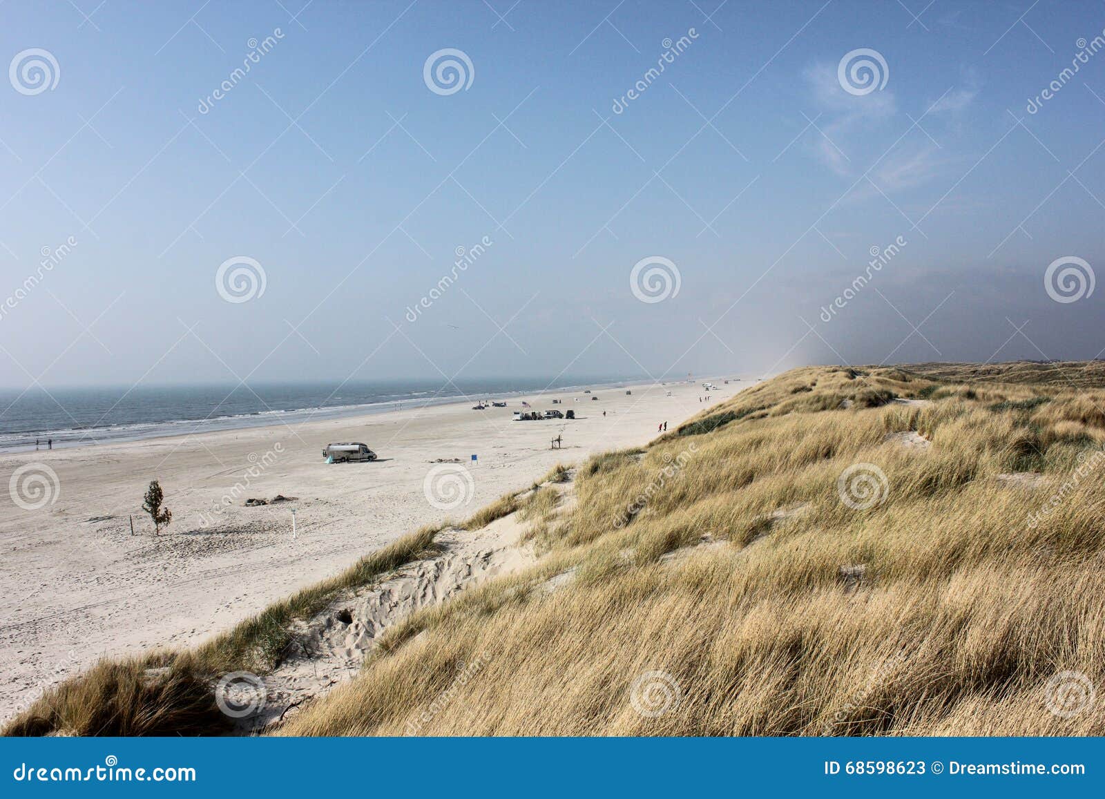 Danish beach stock image. Image of edge, coastline, denmark 68598623