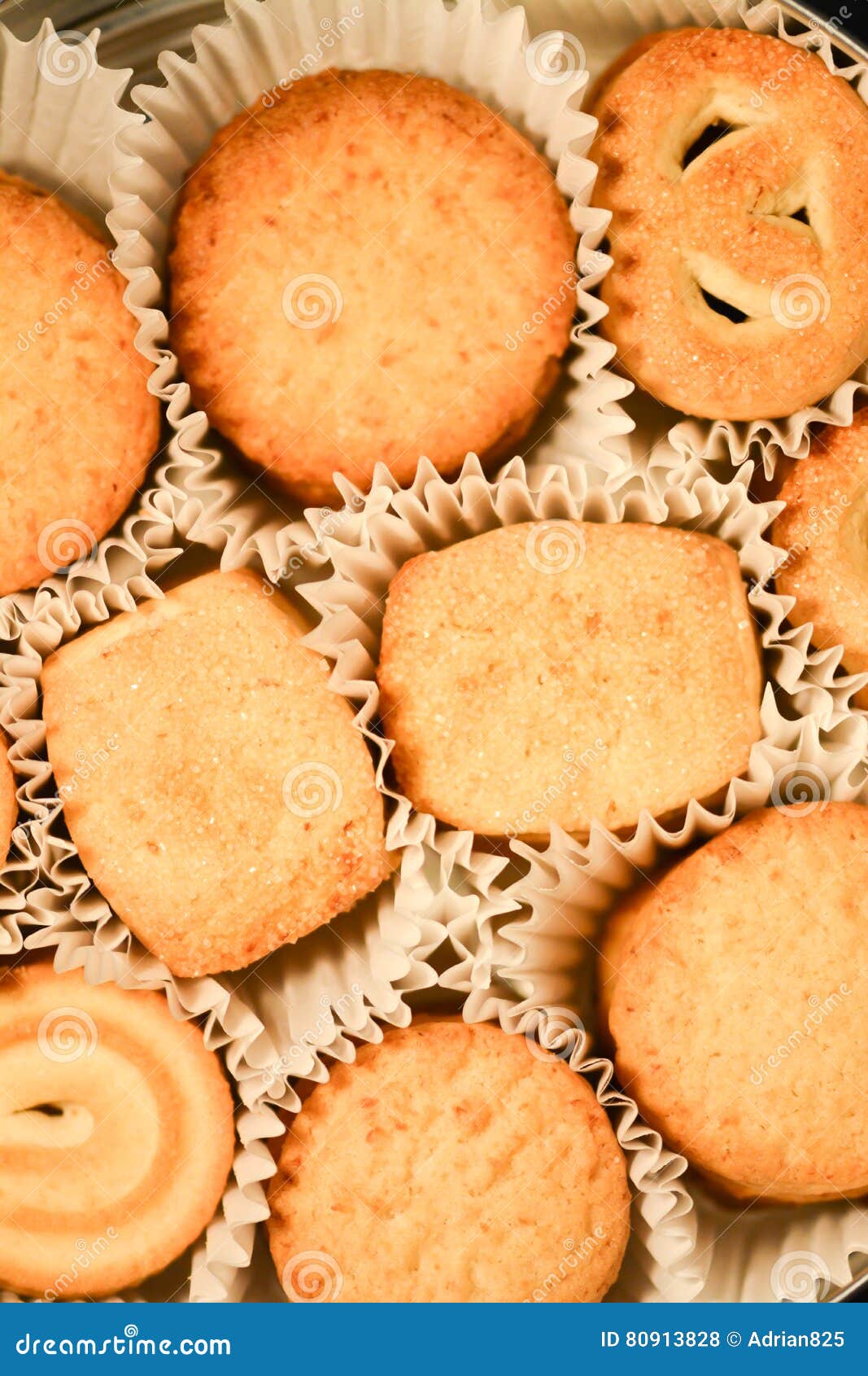 Danish Butter Biscuits Stock Photo 42265848