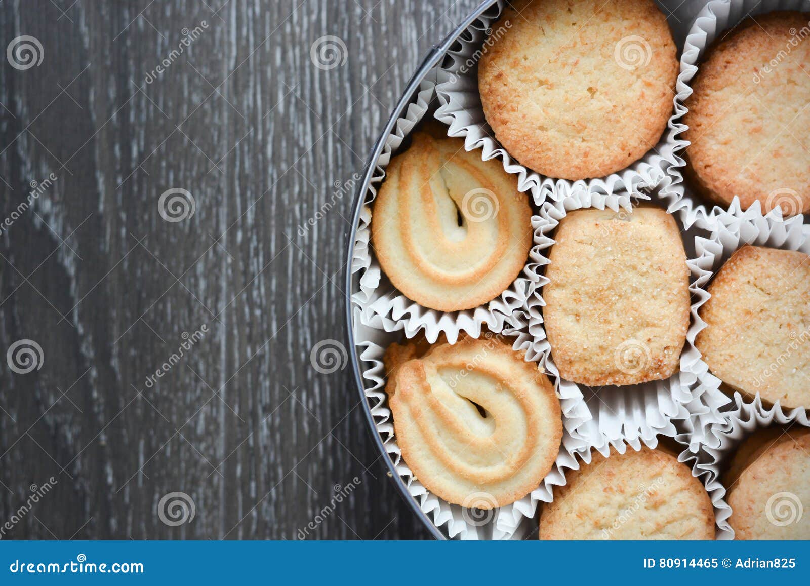 Danish Butter Biscuits Stock Photo 42265848