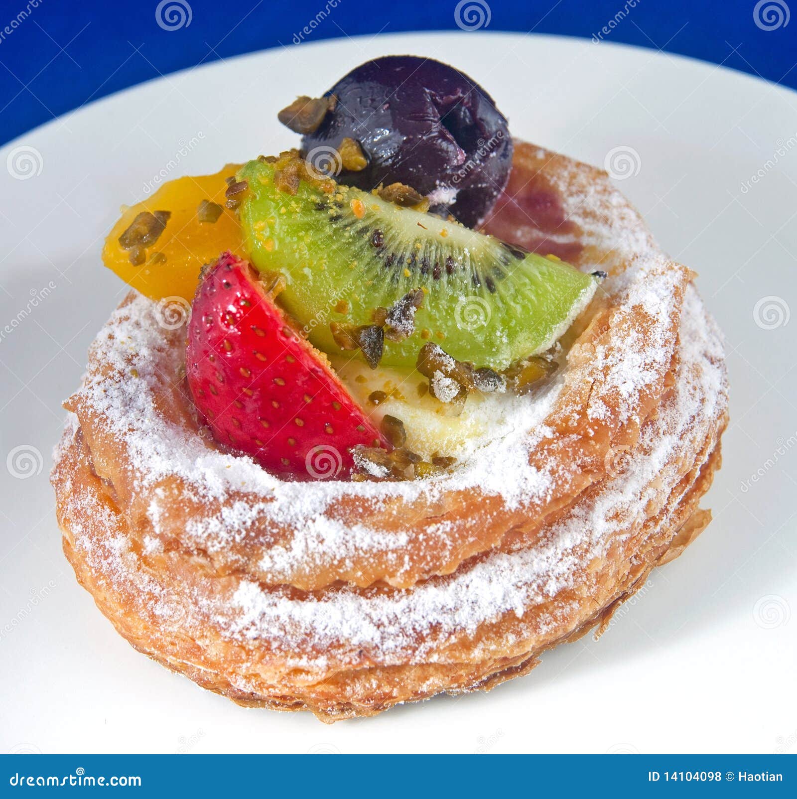 Danish Pastry stock photo. Image of berry, roll, diet 14104098
