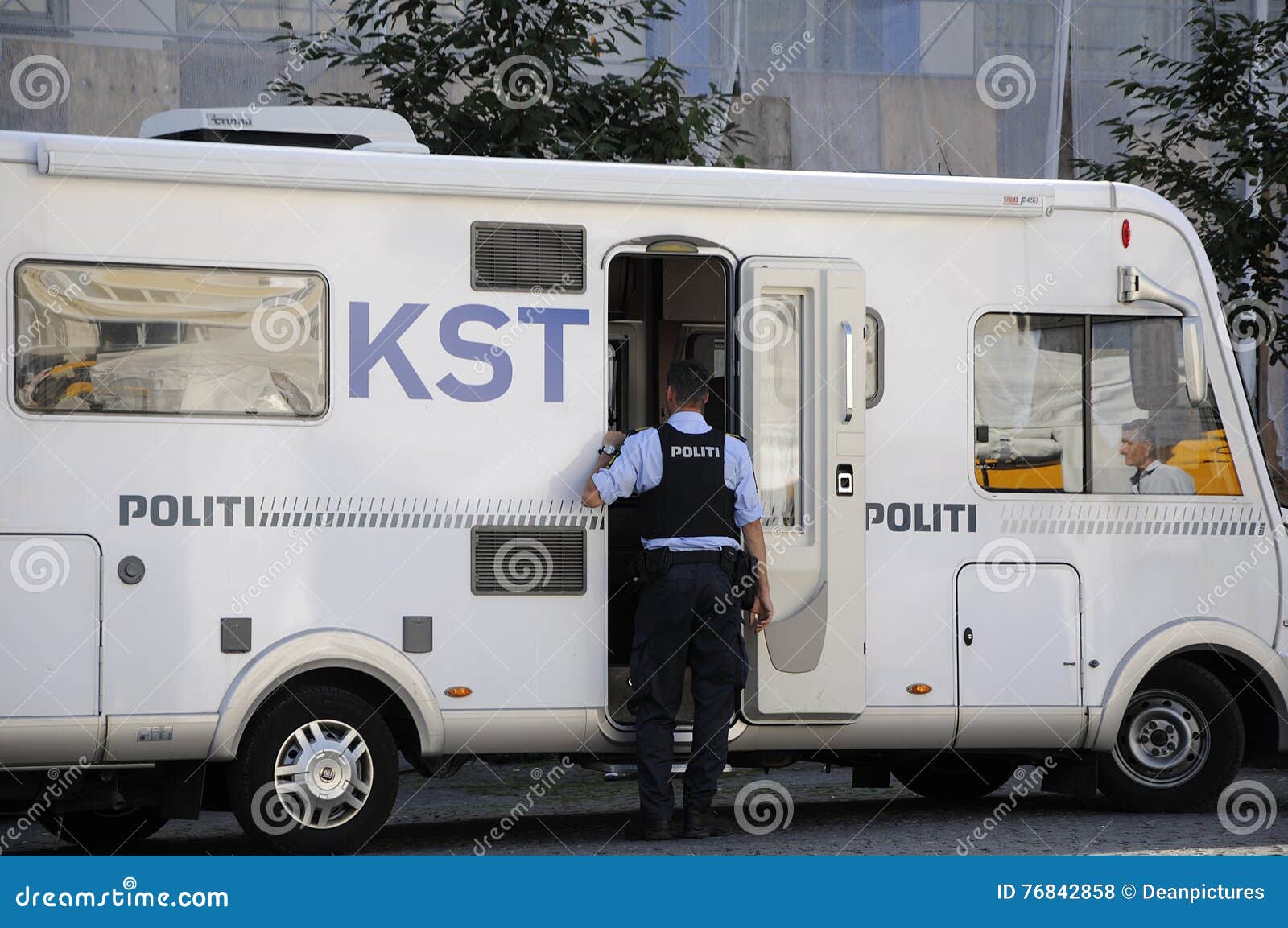 DANISH POLICE from COPENHAGEN STATION Editorial Stock Photo - Image of ...